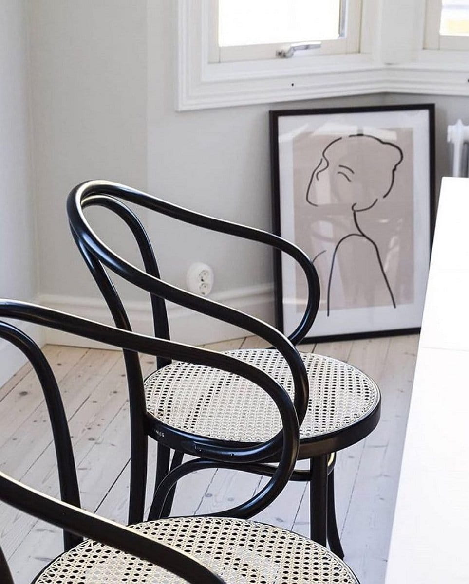 Fauteuil B-9 van beukenhout