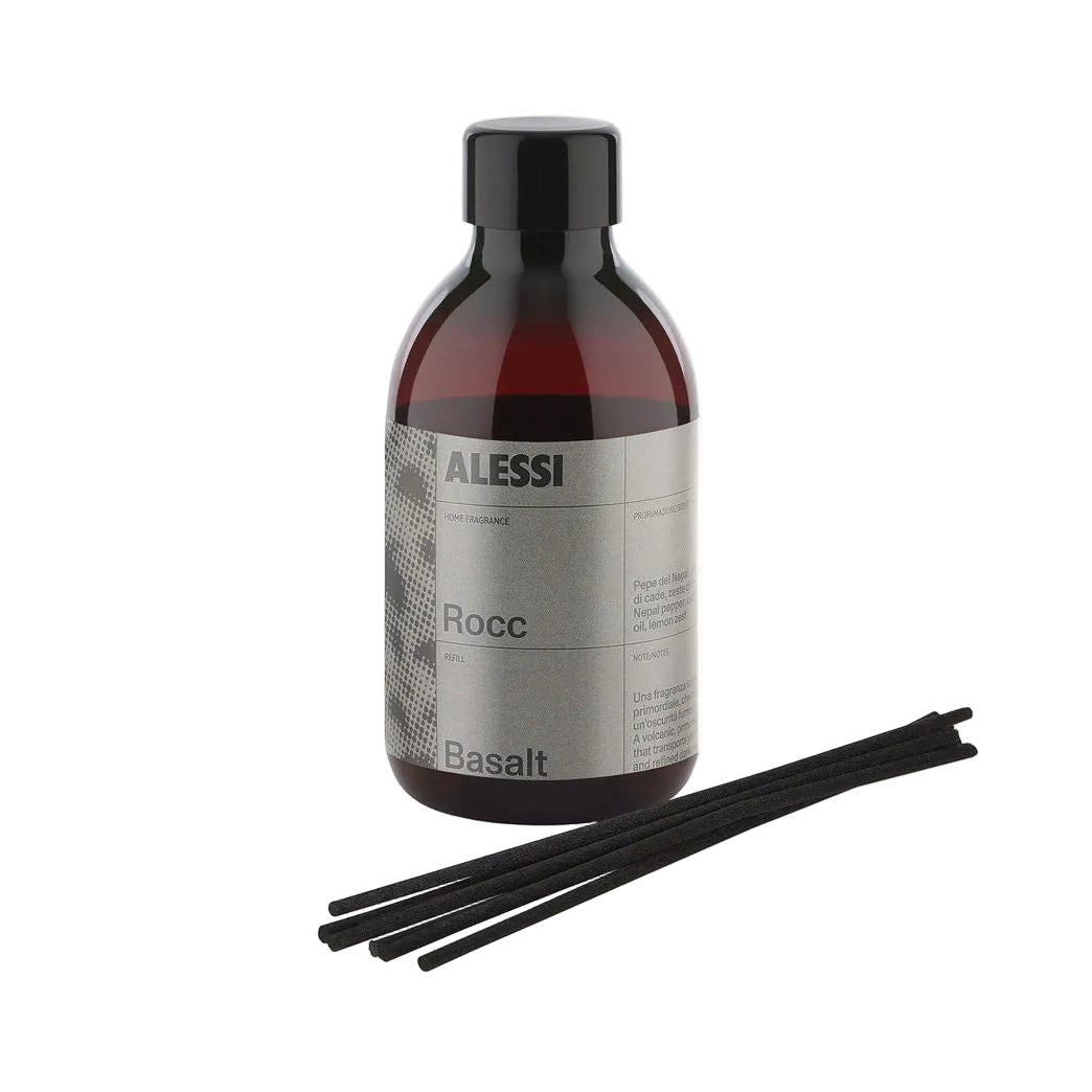 Geuroliem voor diffuser ROCC - BASALT met tonen van Nepalese peper, etherische olie van jeneverbes en citroenschil