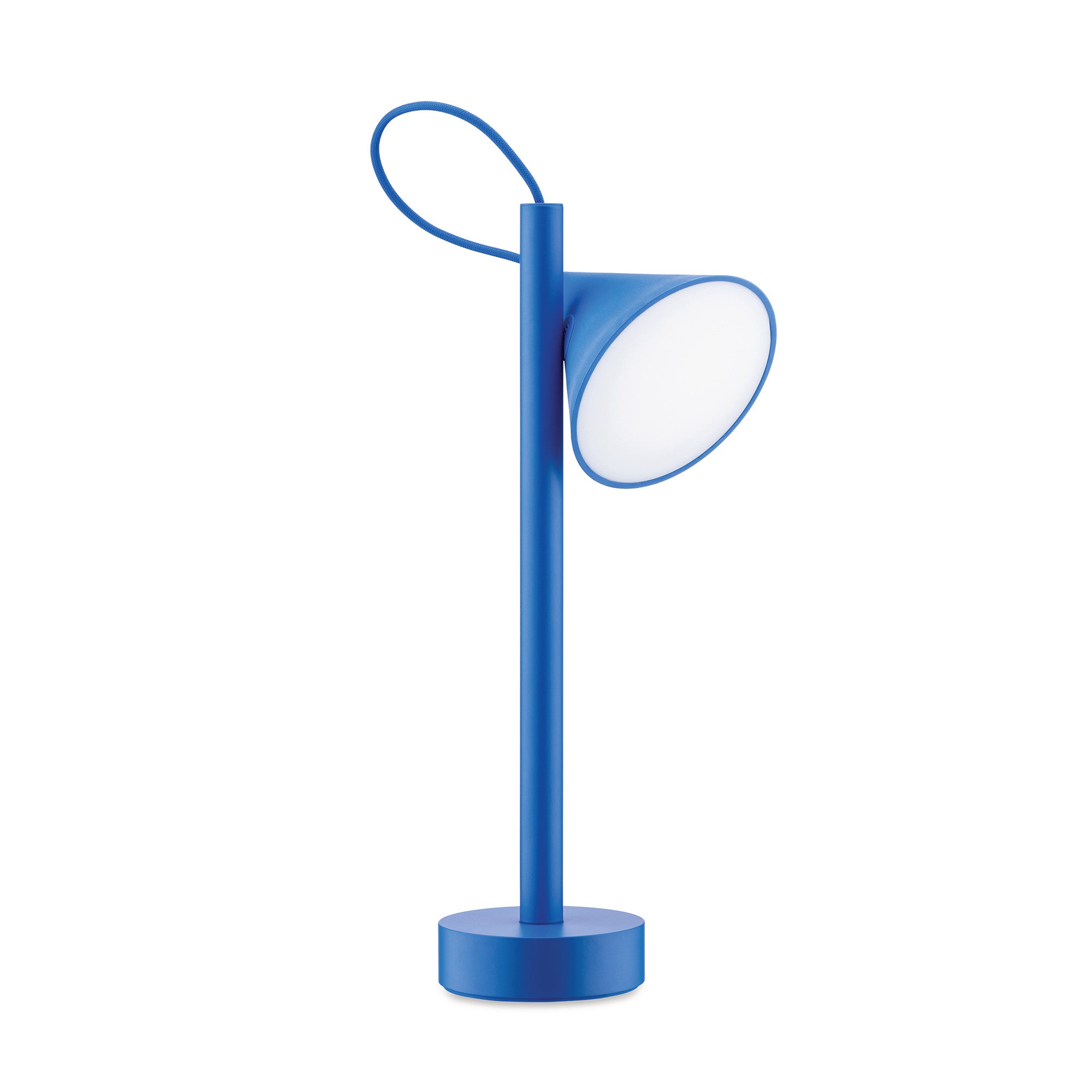 Blaue Tsummy -Lampe