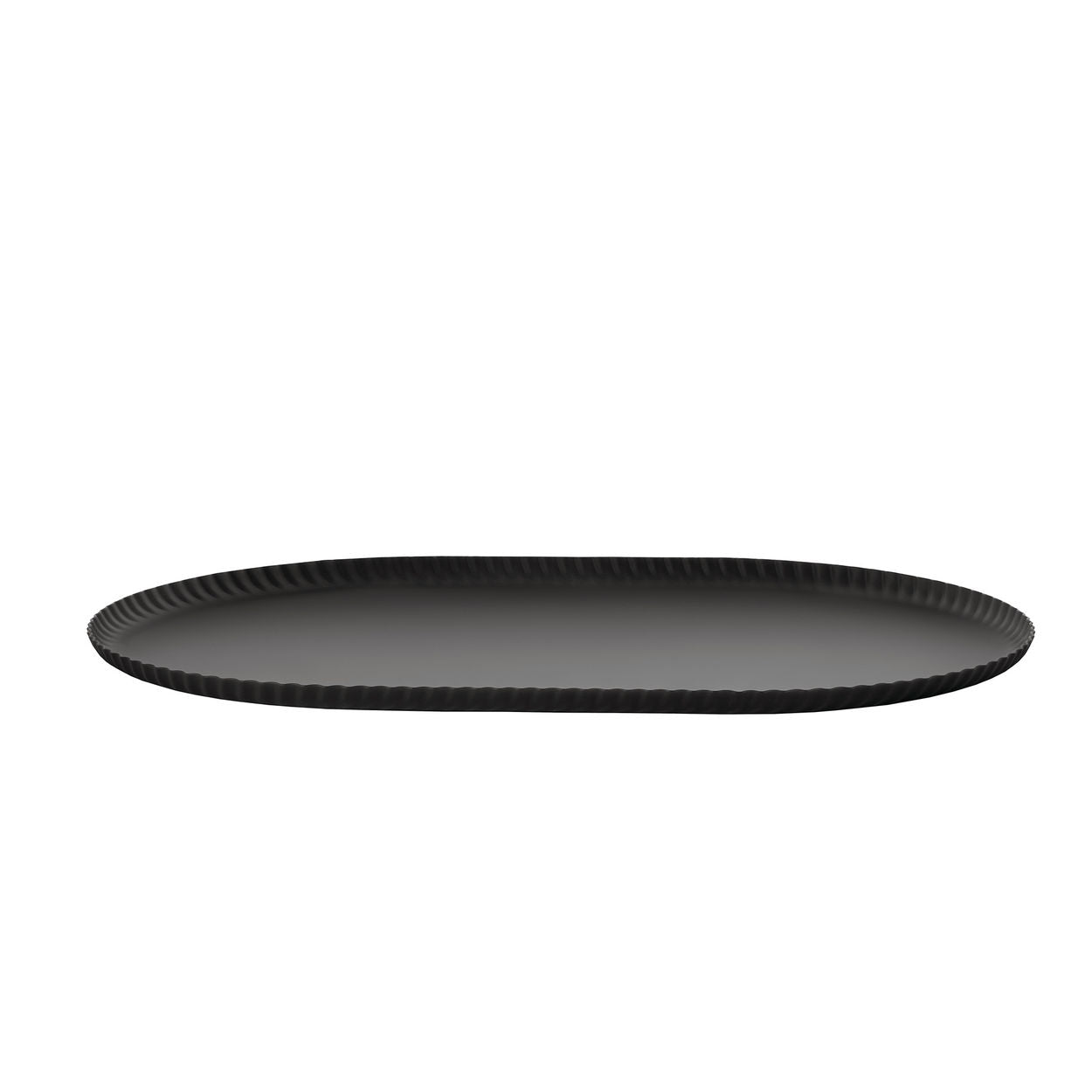 Taca PLEATS czarna stal – Alessi