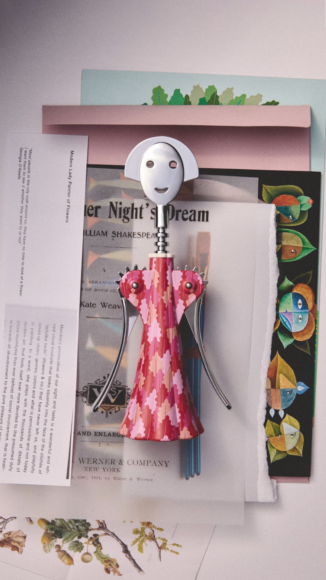 Vleugelschroef ANNA G. - ARBOREA rood met roze