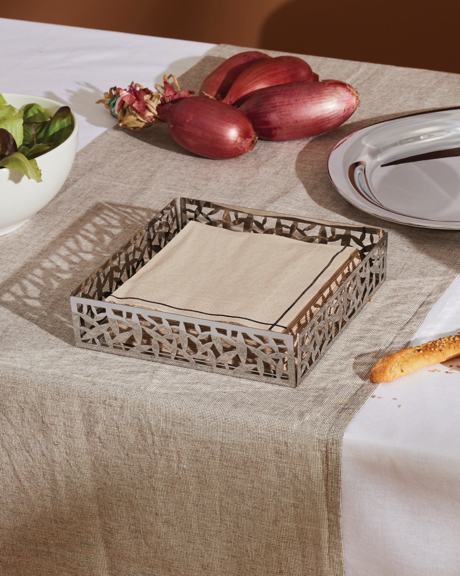 Servethouder CACTUS! roestvrij staal