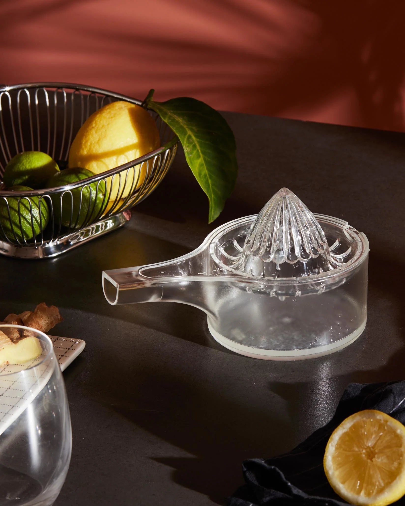 Wyciskarka do cytrusów CITRUS przezroczysty, marka Alessi