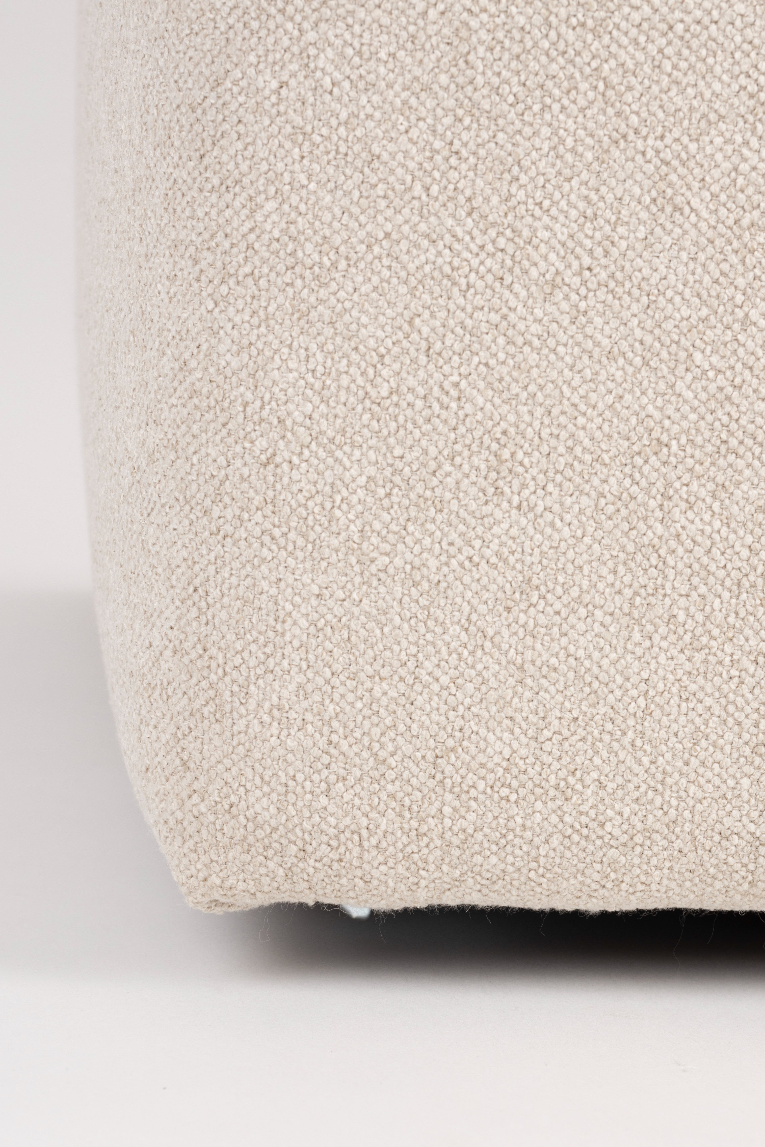 Modulaire bank PROSPER - eindelement rechts zandkleurig