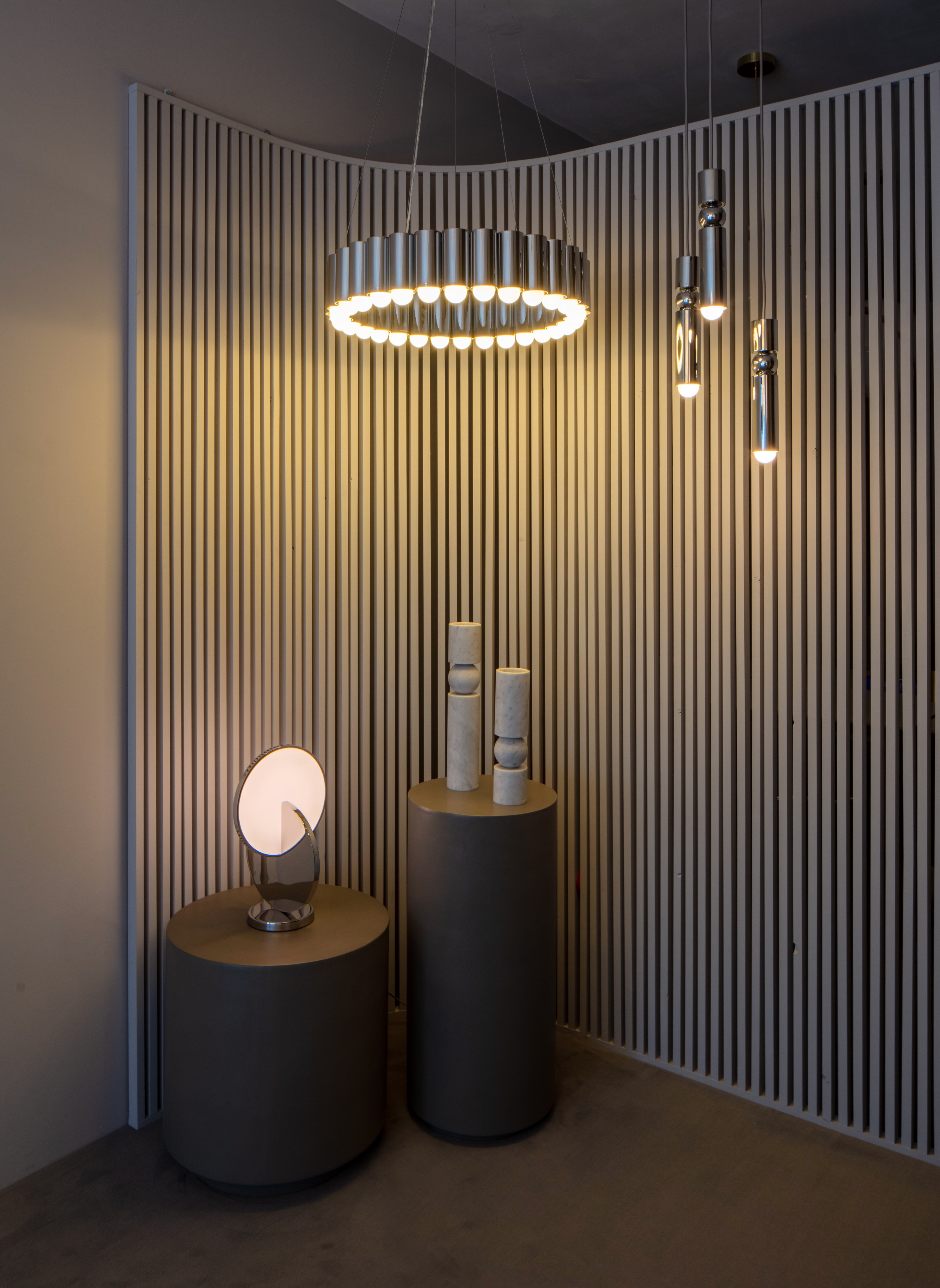 Lampa wisząca CAROUSEL chromowany