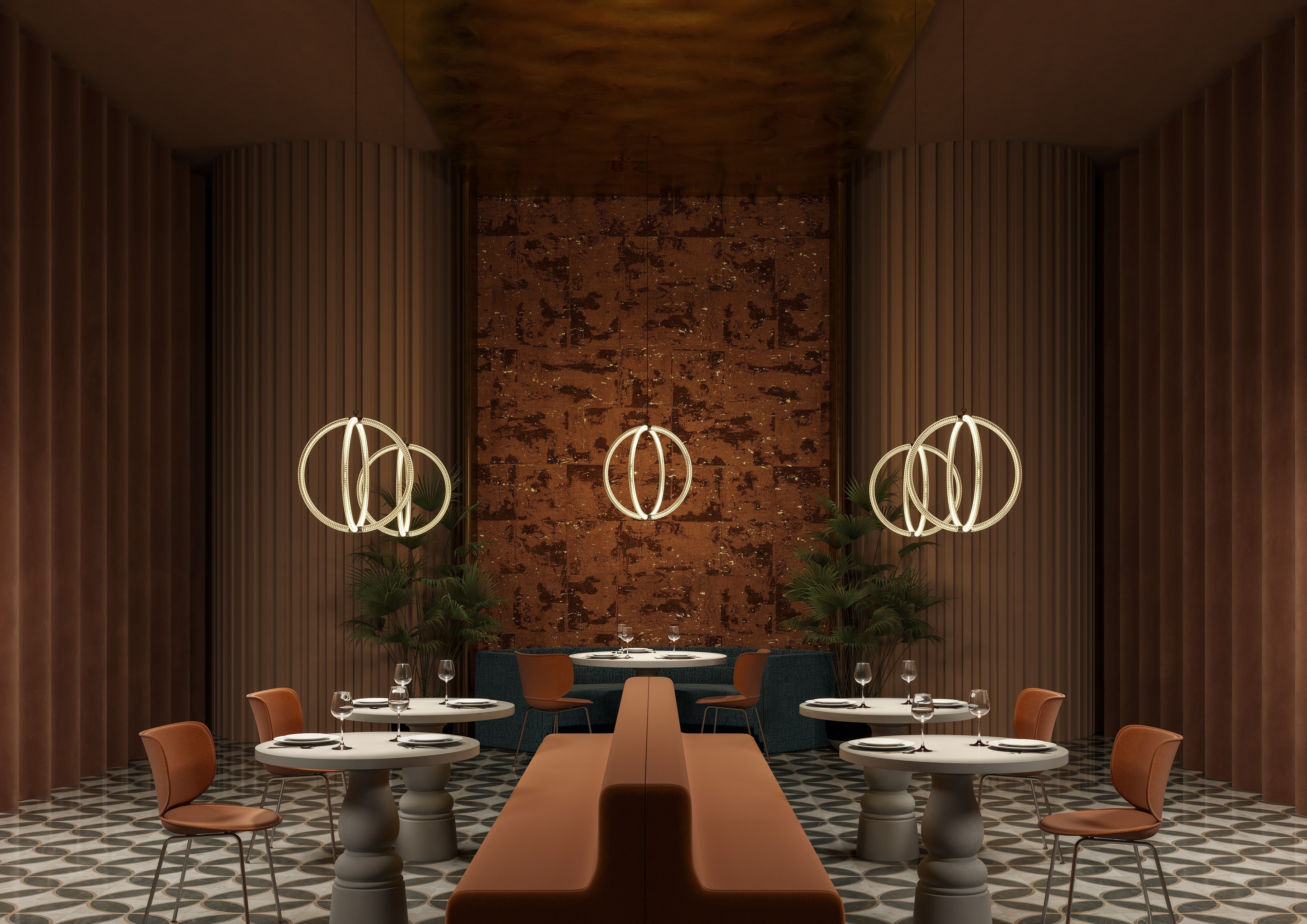 Hanglamp LUMINORA doorzichtig