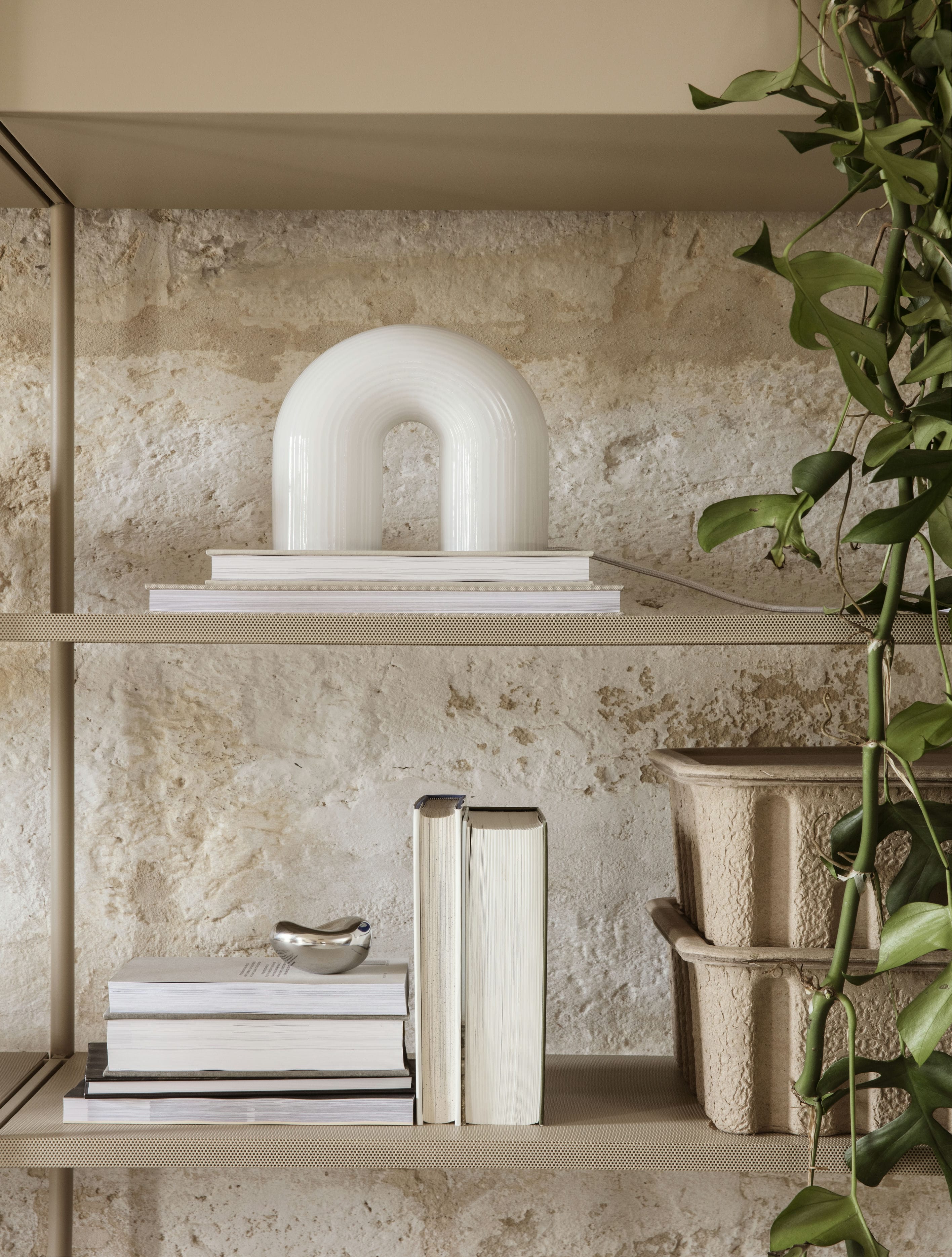 Papiergewicht SCULPTURAAL OBJECT zilver