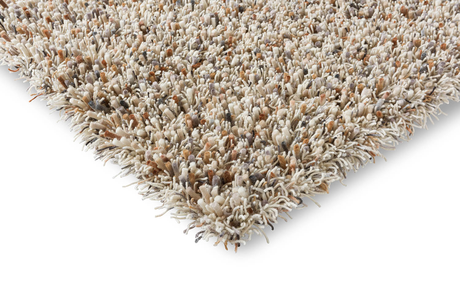 Teppich mit langem Flor SPRING beige-grau