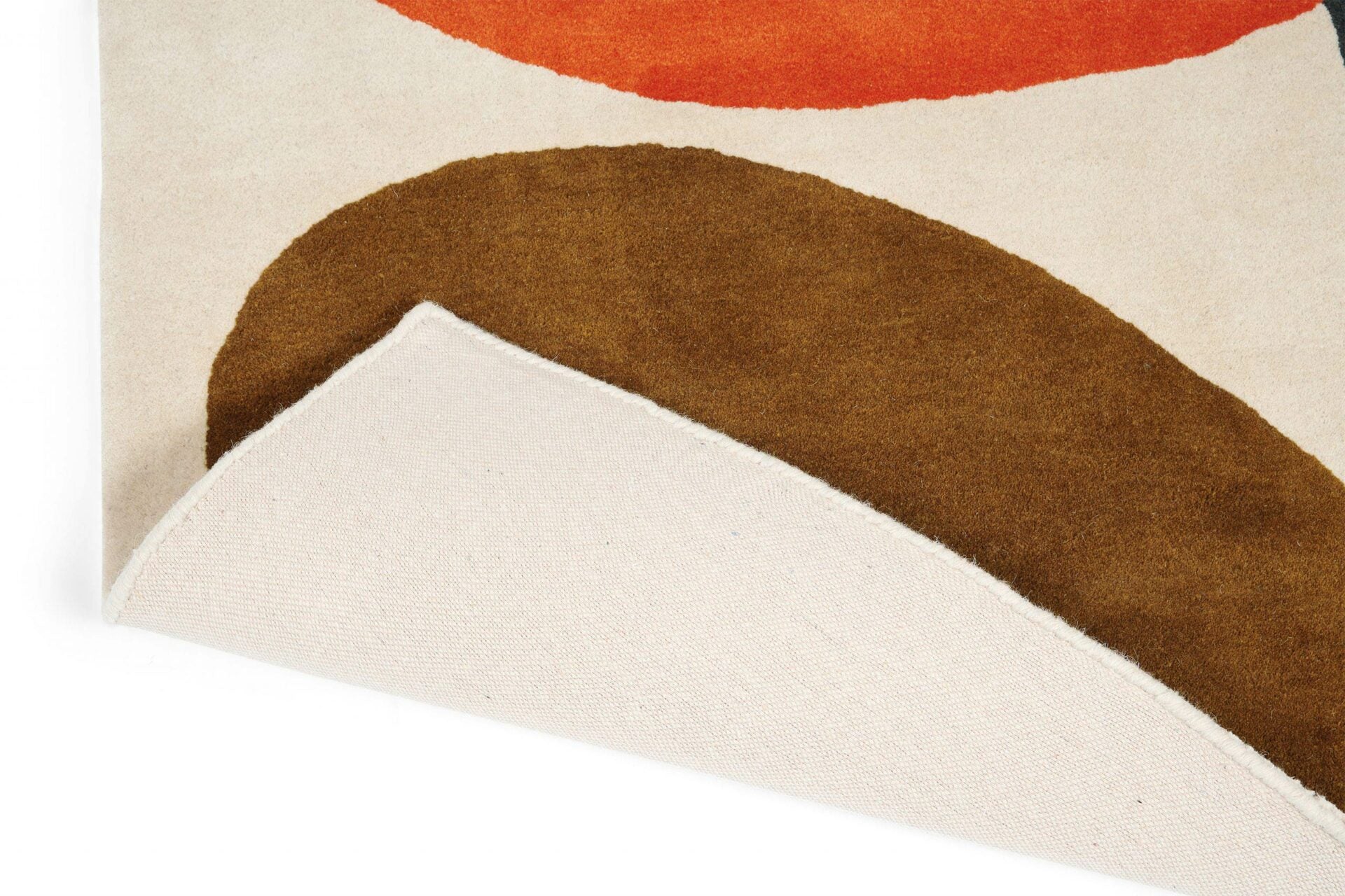 GIANT MULTI STEM beige rug