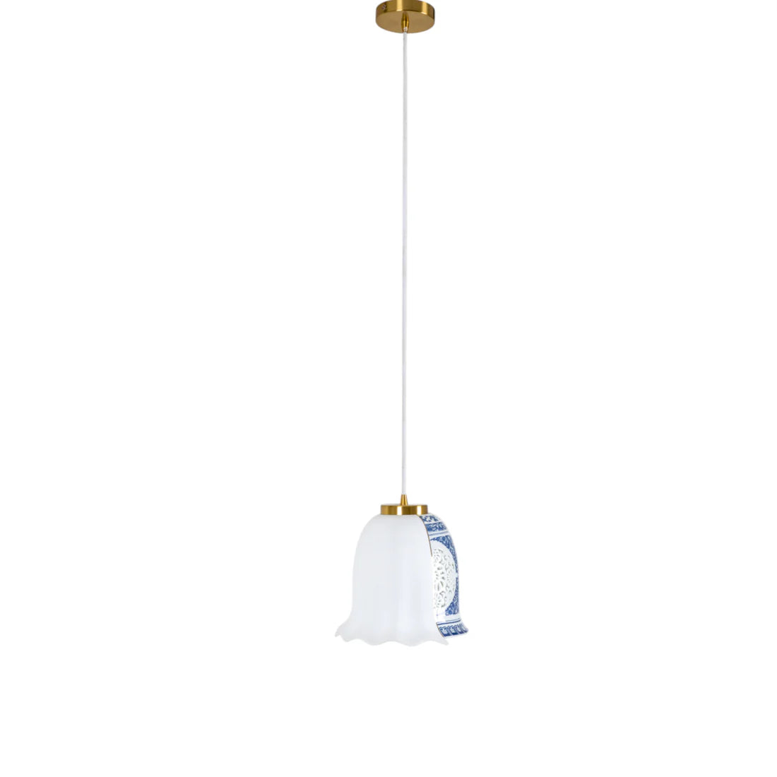 Hanglamp HYBRID LAUVIA witte porselein