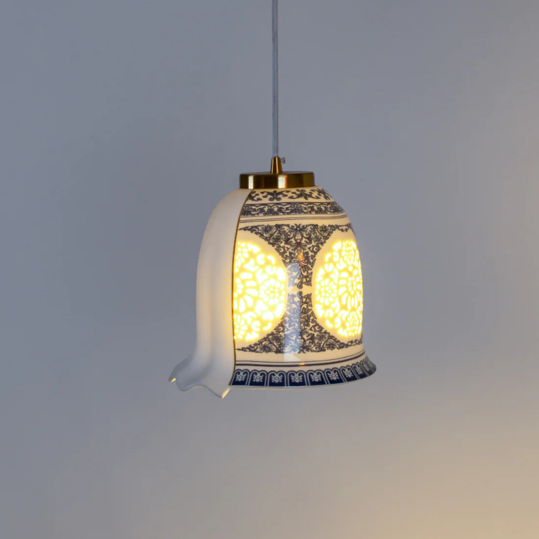 Hanglamp HYBRID LAUVIA witte porselein
