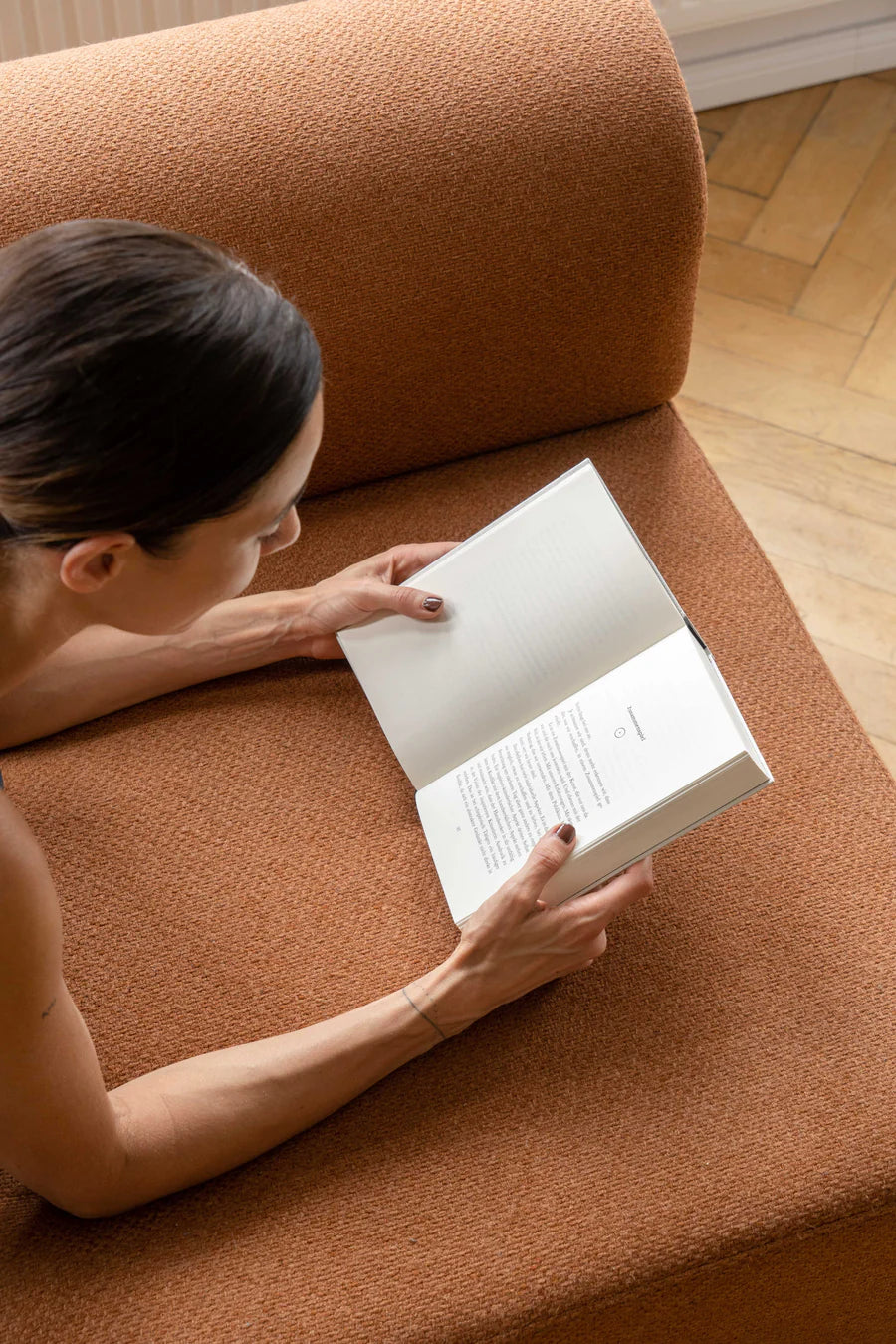 Driepersoonsbank TORI grijs