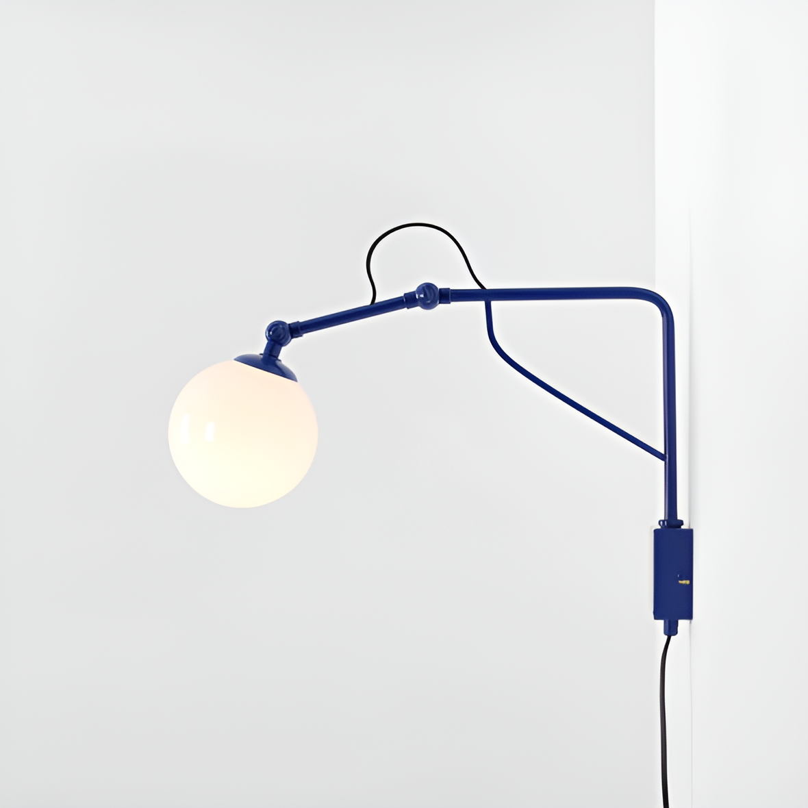 Adjustable Wall Lamp with Arm SOHO COBALT Blue