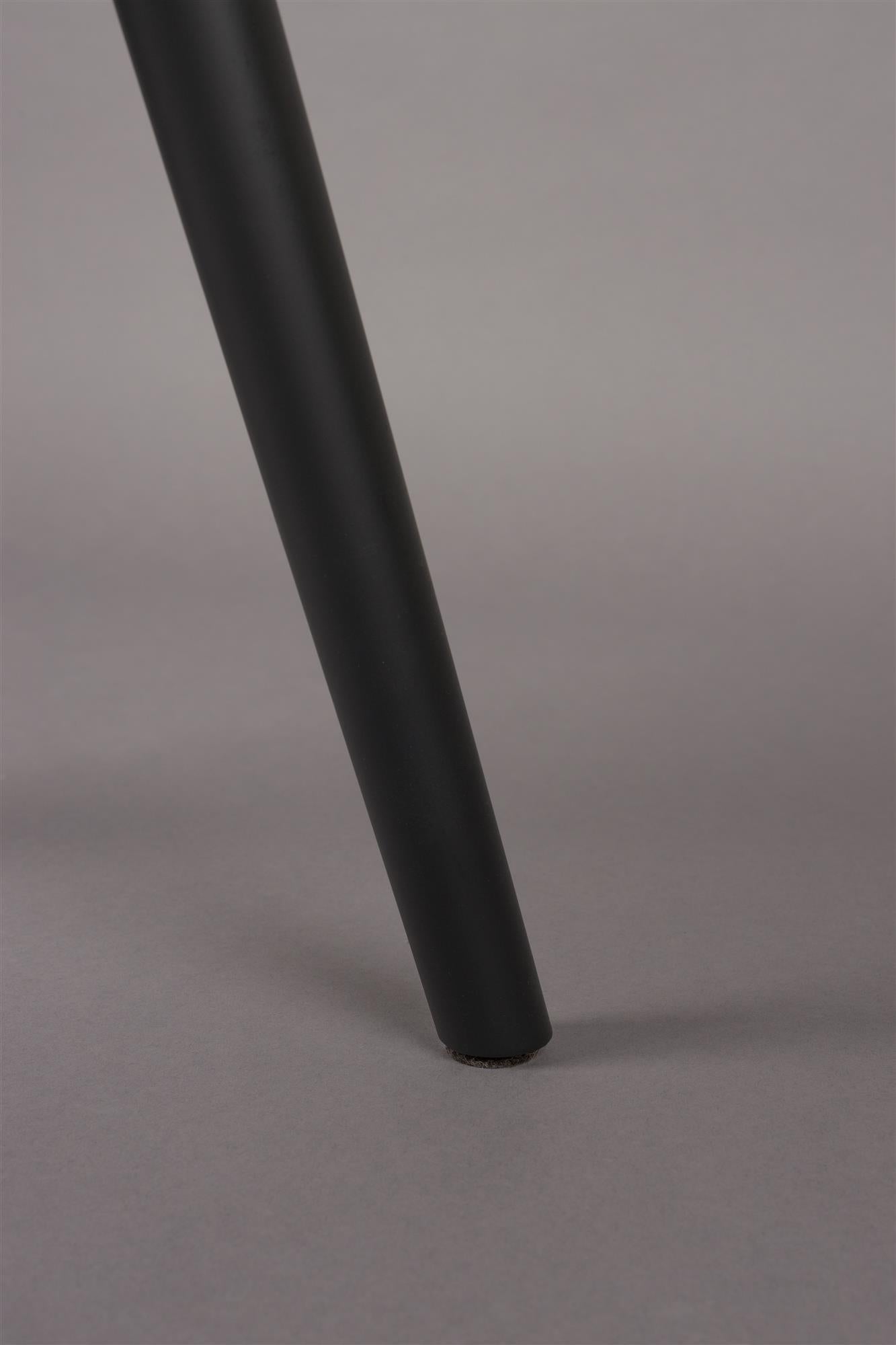 Stoel FENNA beige met zwarte basis