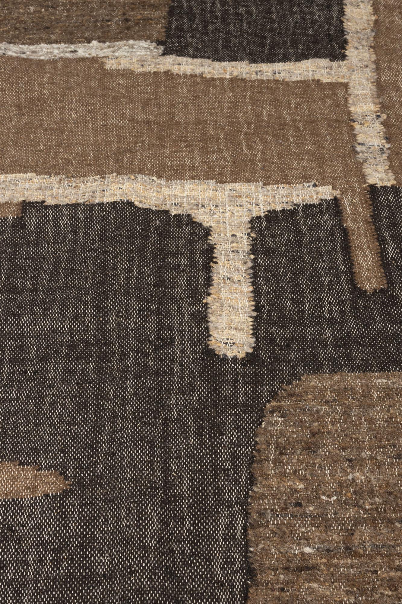 Brown briton rug
