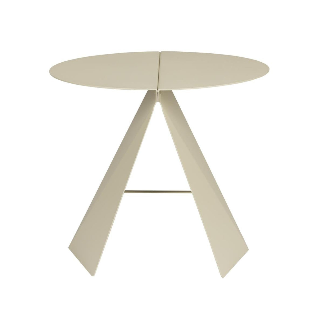 FOLDY Beige Side Table