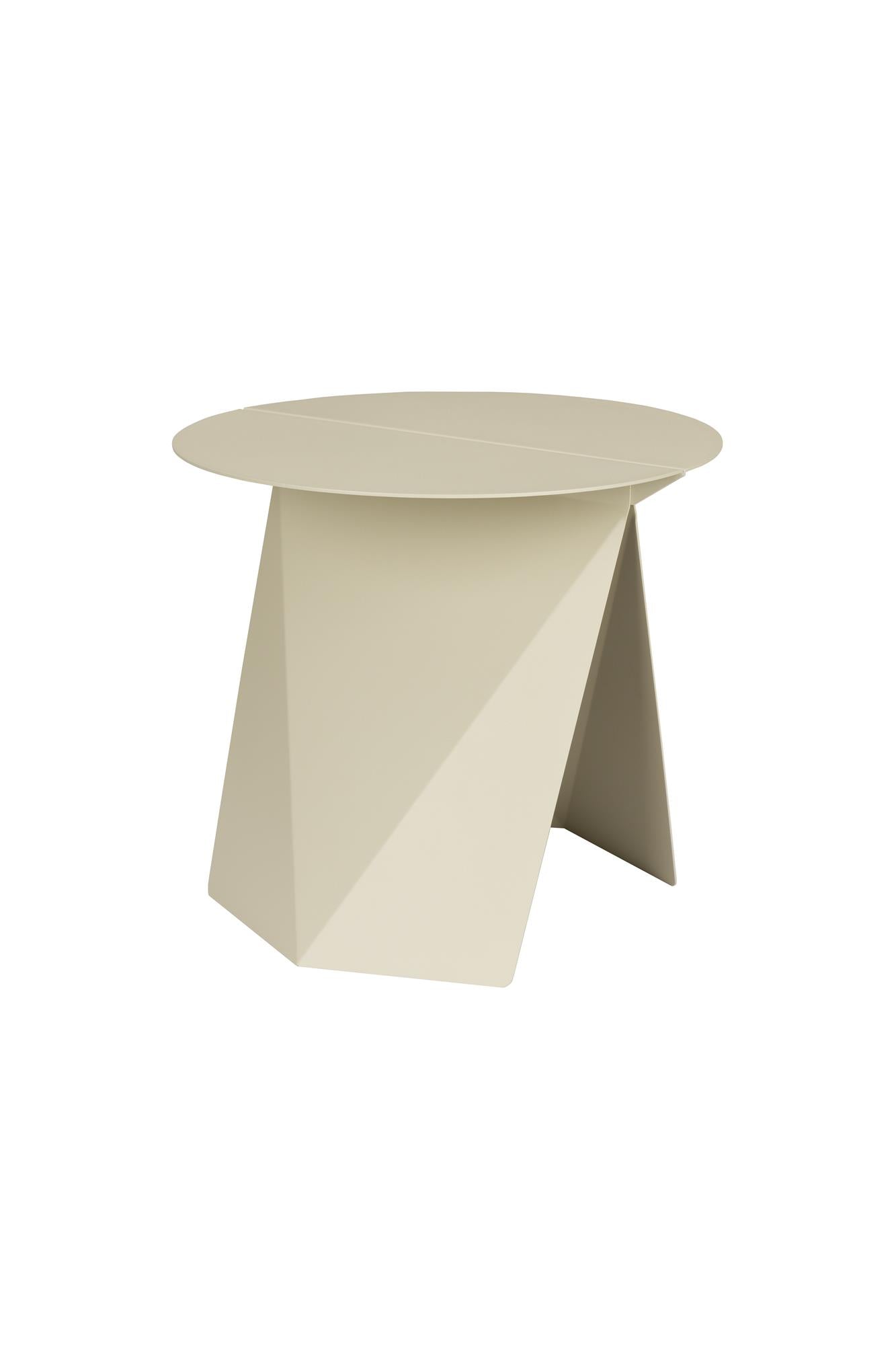 FOLDY Beige Side Table