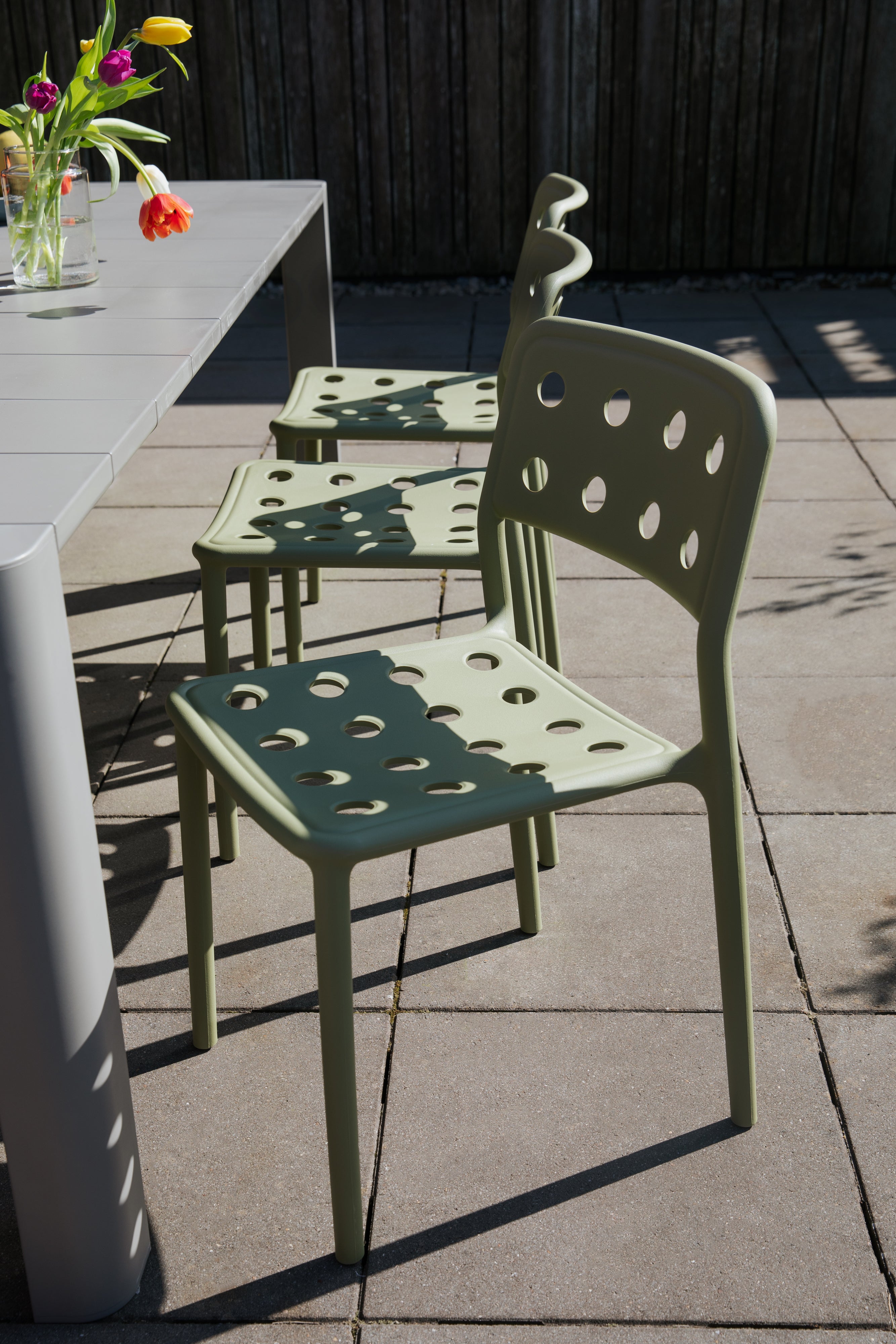 Tuinstoel SERRA rood