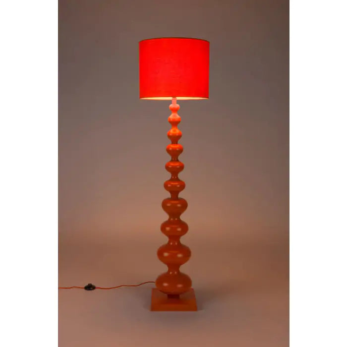 Floor lamp WHEN ORANGE IS KING orange