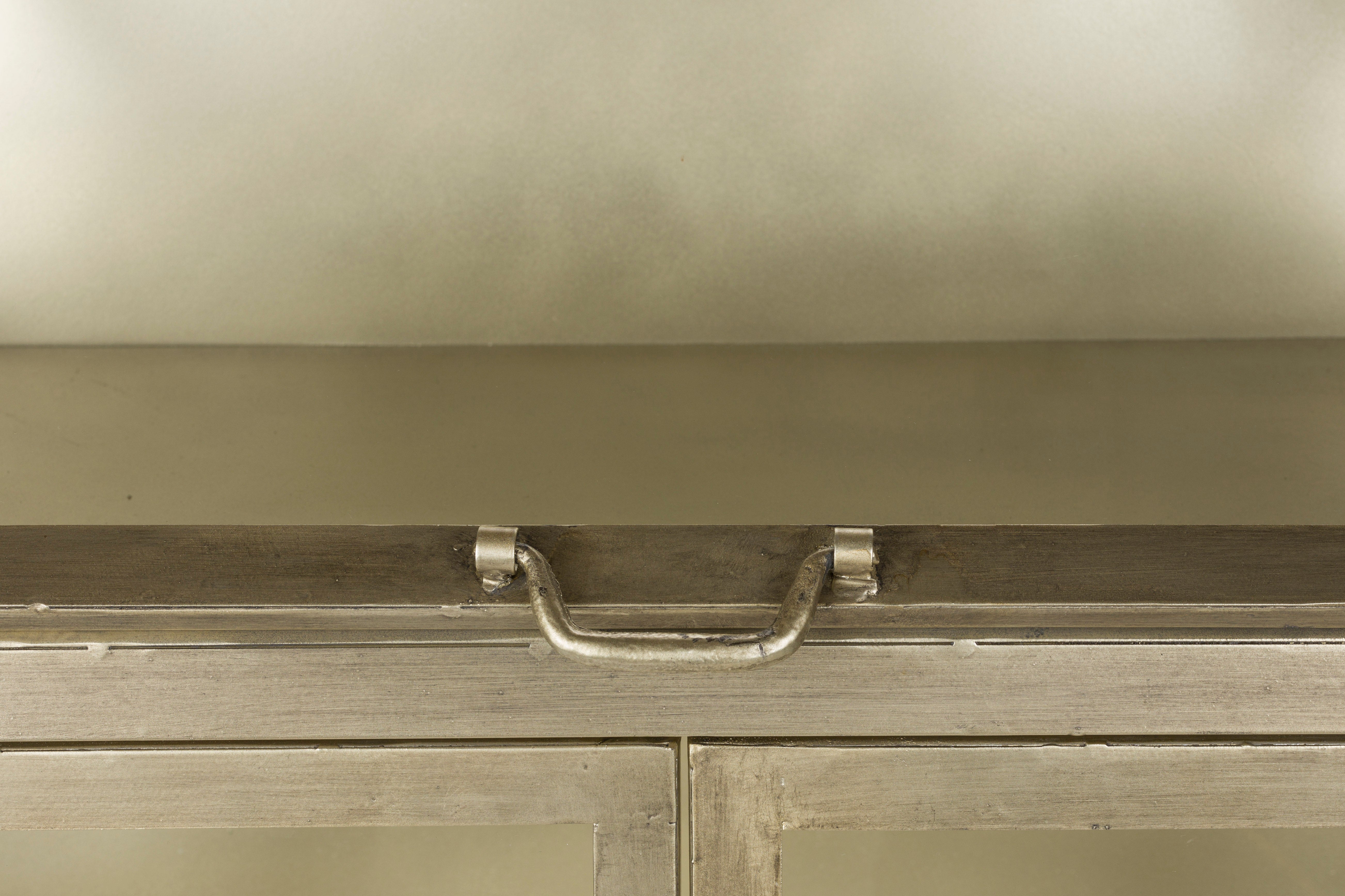 Industrielle Vitrine MONVISO antikgold