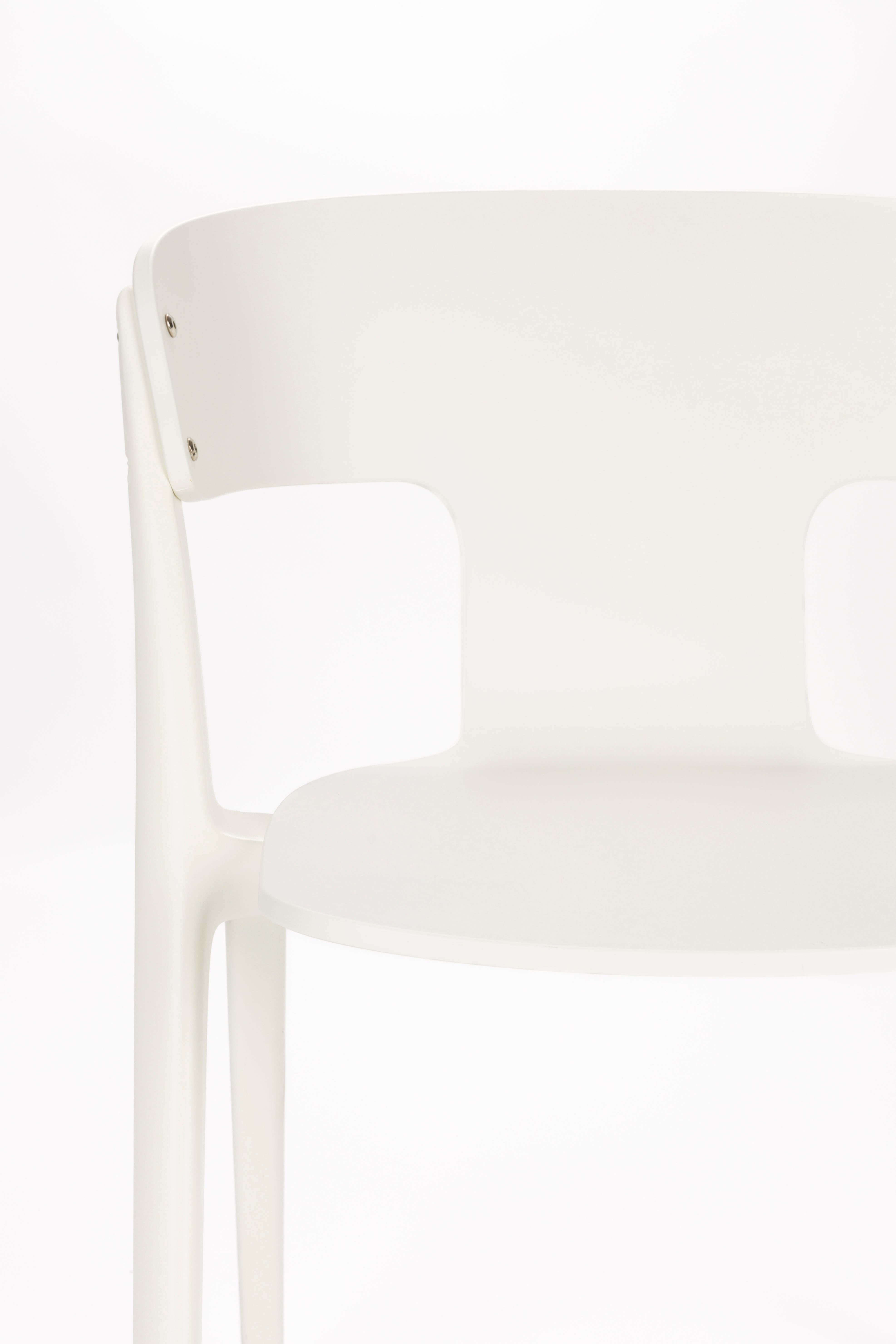 Buitenstoel HORIZON gebroken wit