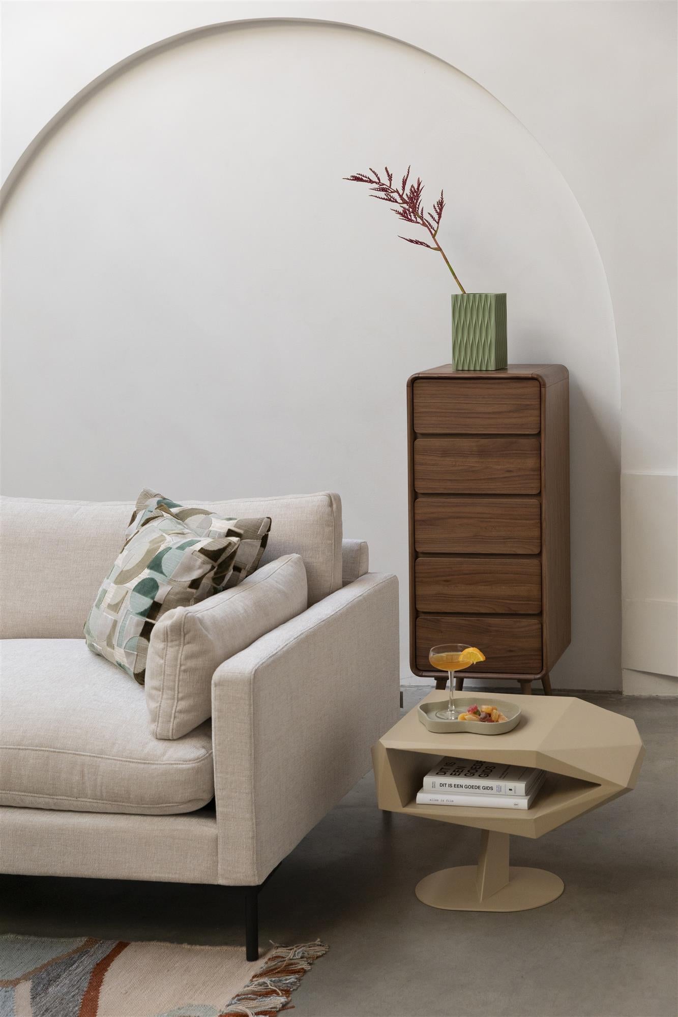 Zijtafel NORTH - RUIMTE ZWART marineblauw