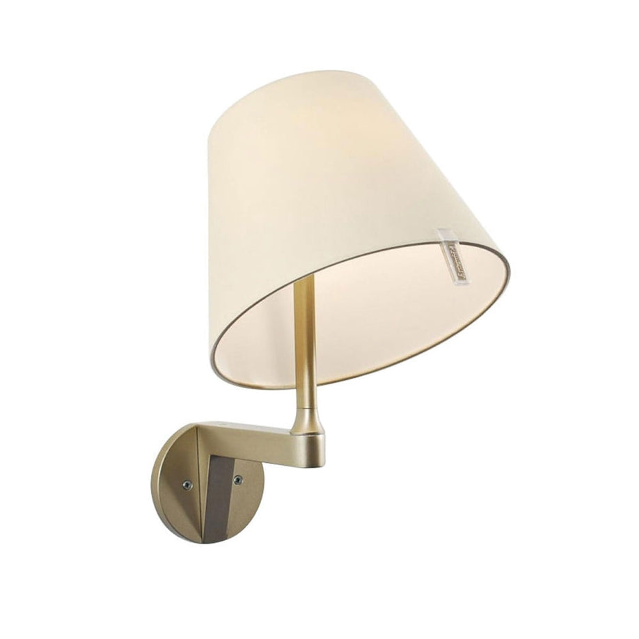 Wandlamp MELAMPO met bruine voet