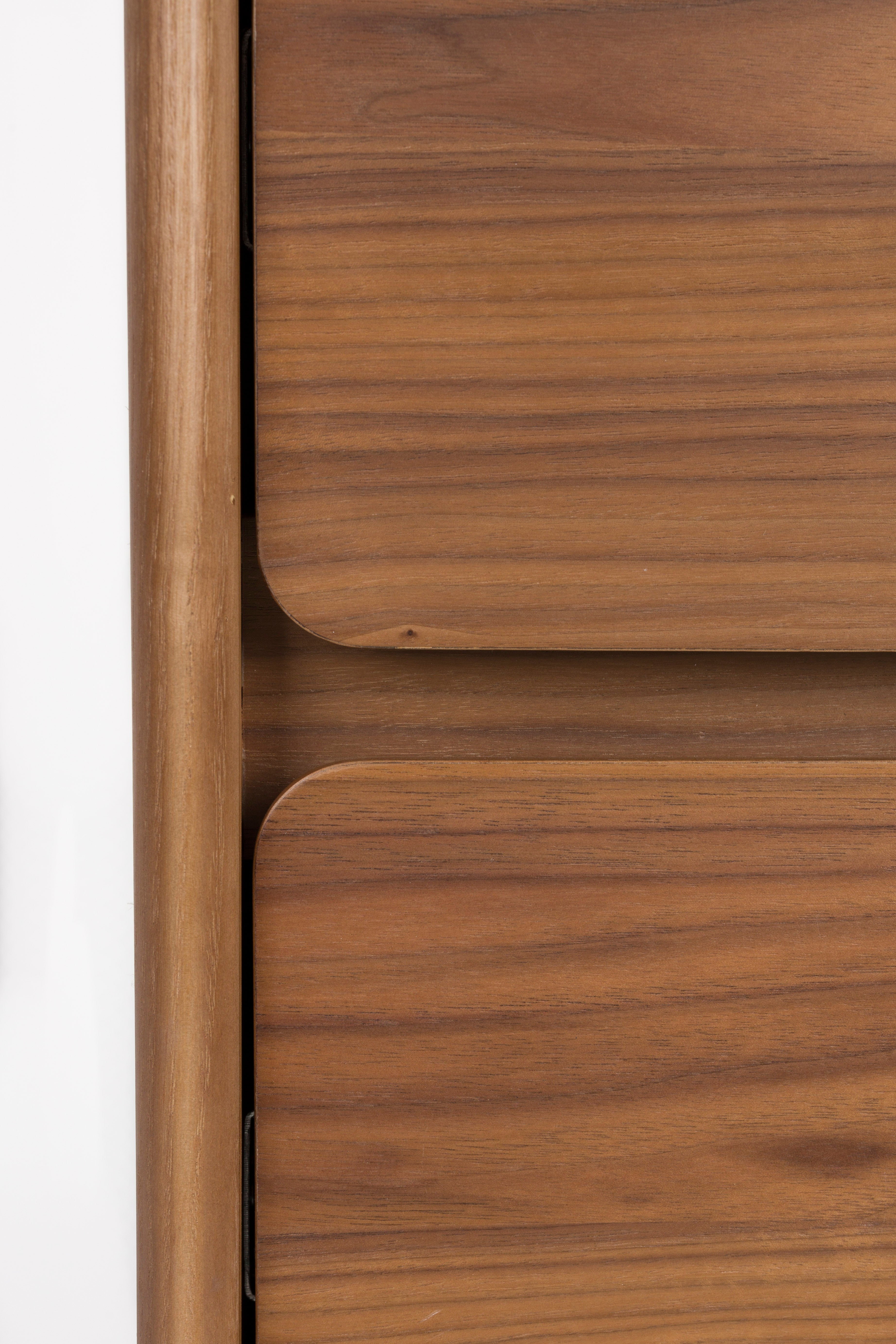 Kommode RISE dunkles Furnier