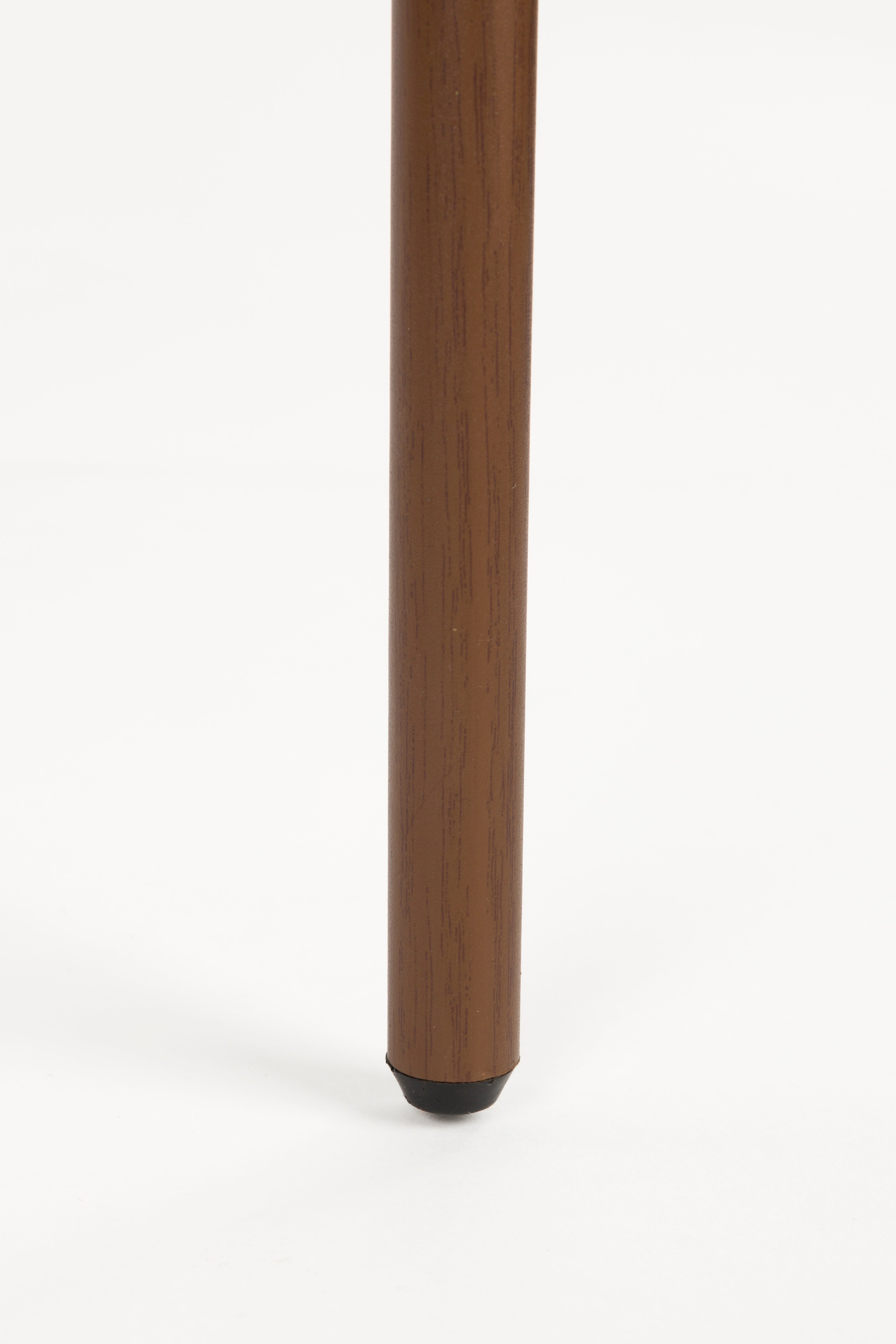 Stoel CLAES beige melange met bruine basis