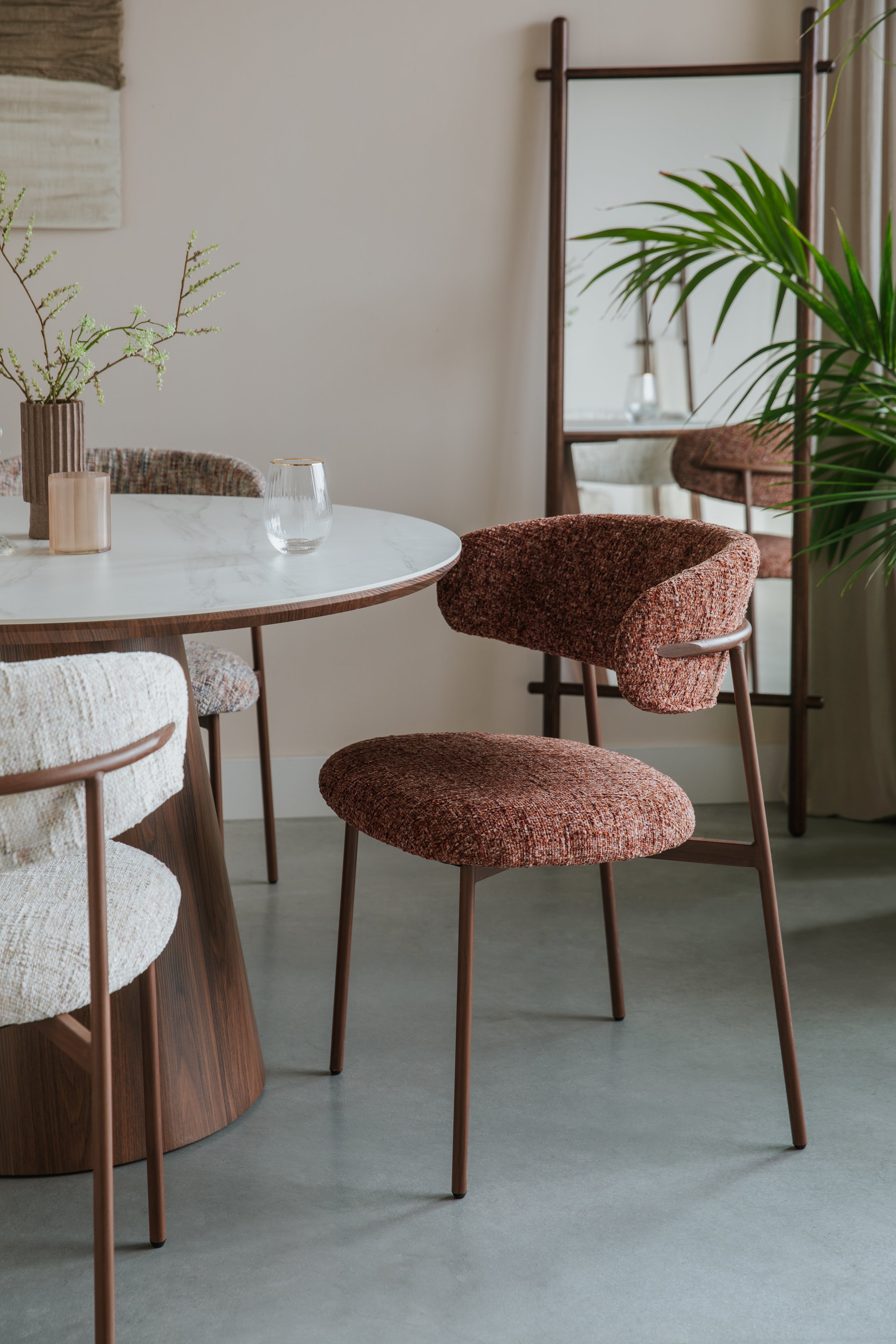 Stuhl CLAES Terrakotta