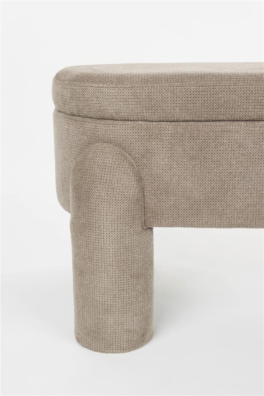 Bank met opbergruimte ORLY beige