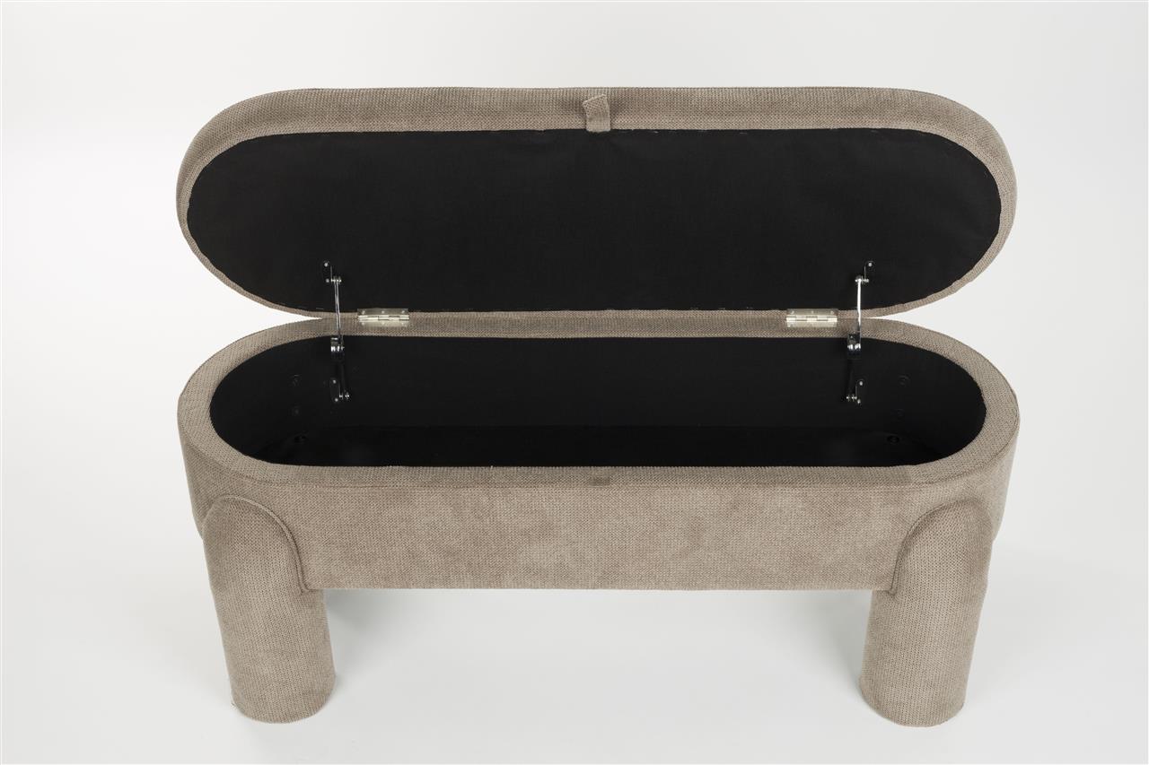 Bank met opbergruimte ORLY beige