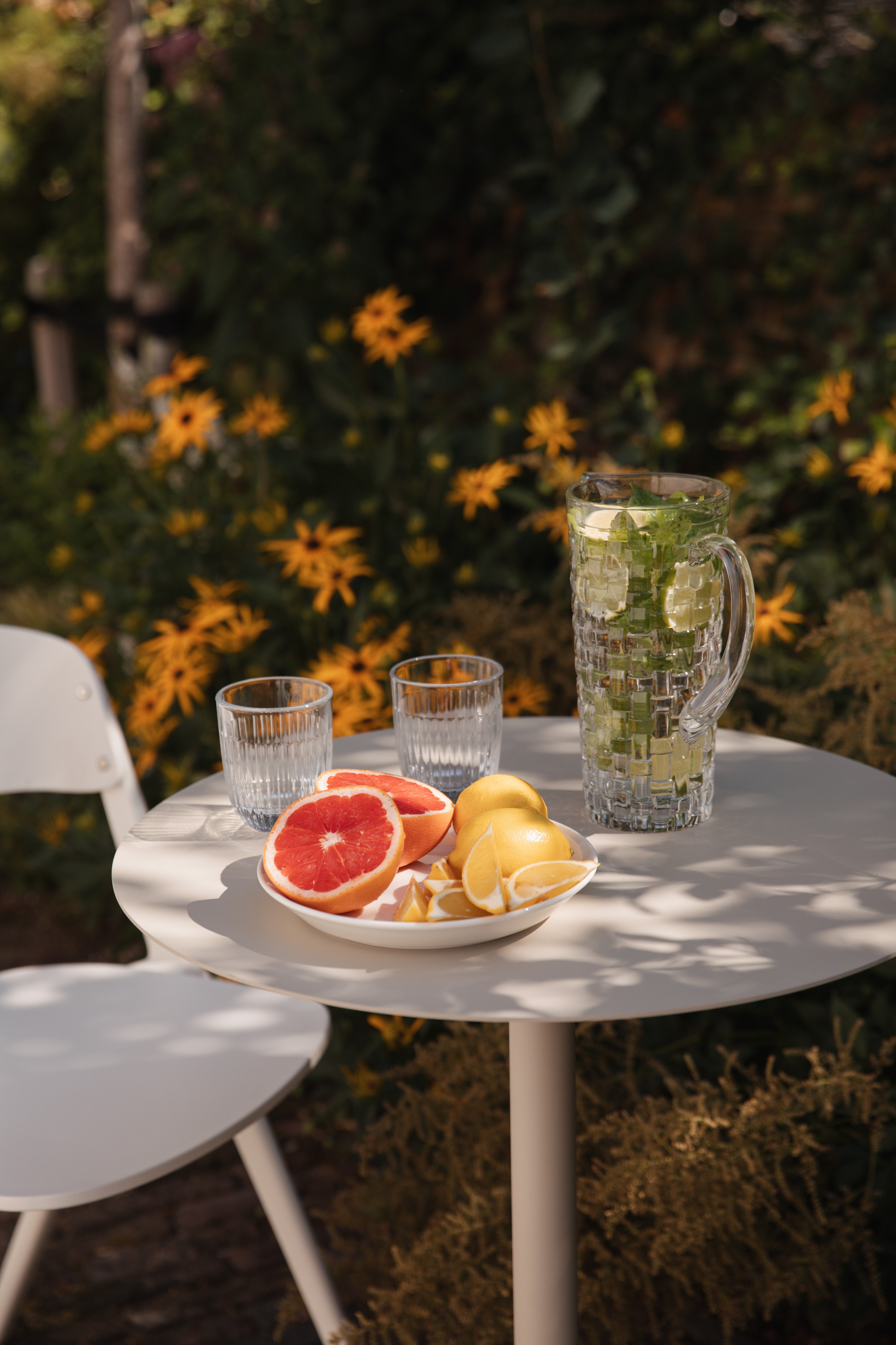 BISTRO SNOW beige tafel
