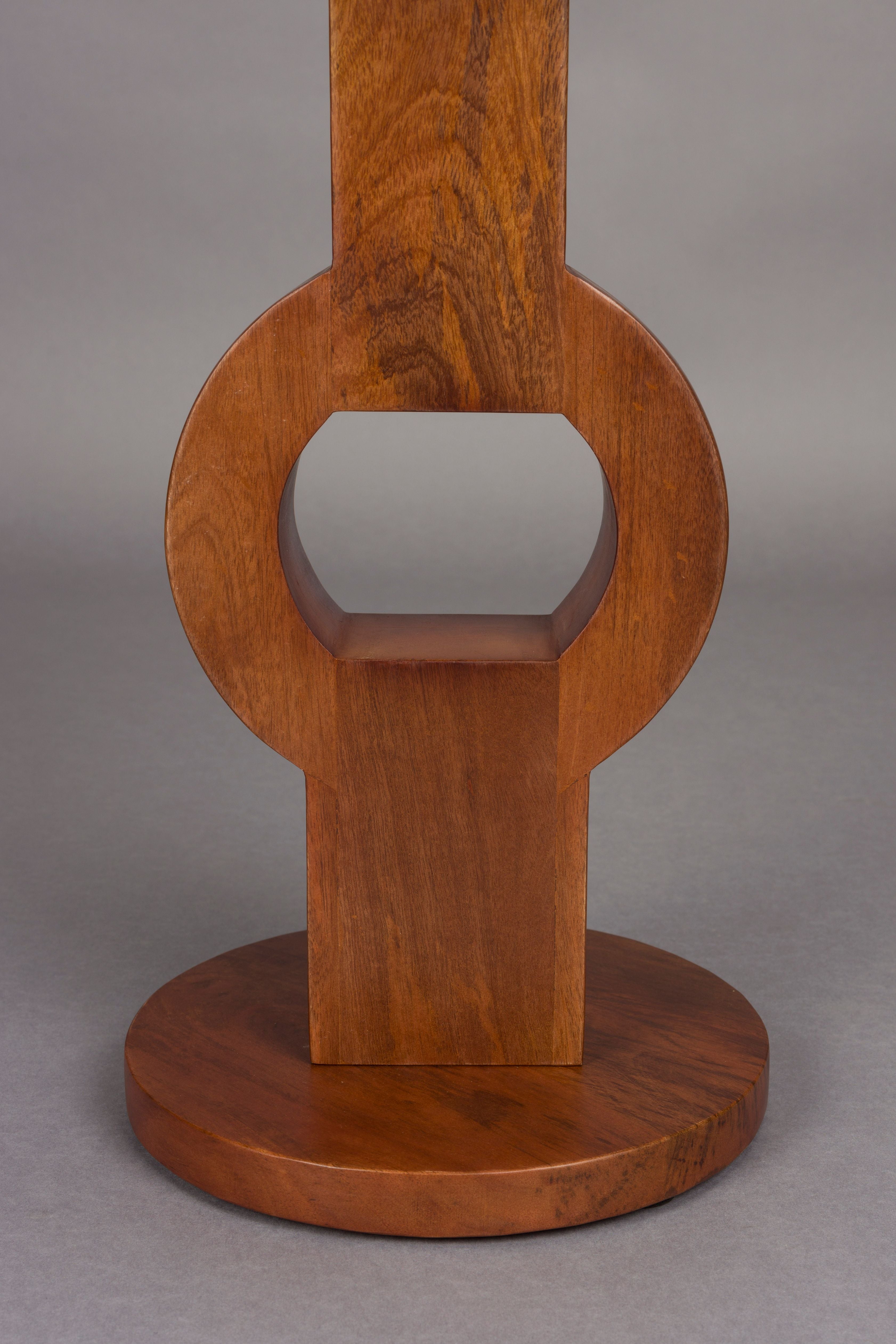 Bijzettafel TONDO mango hout