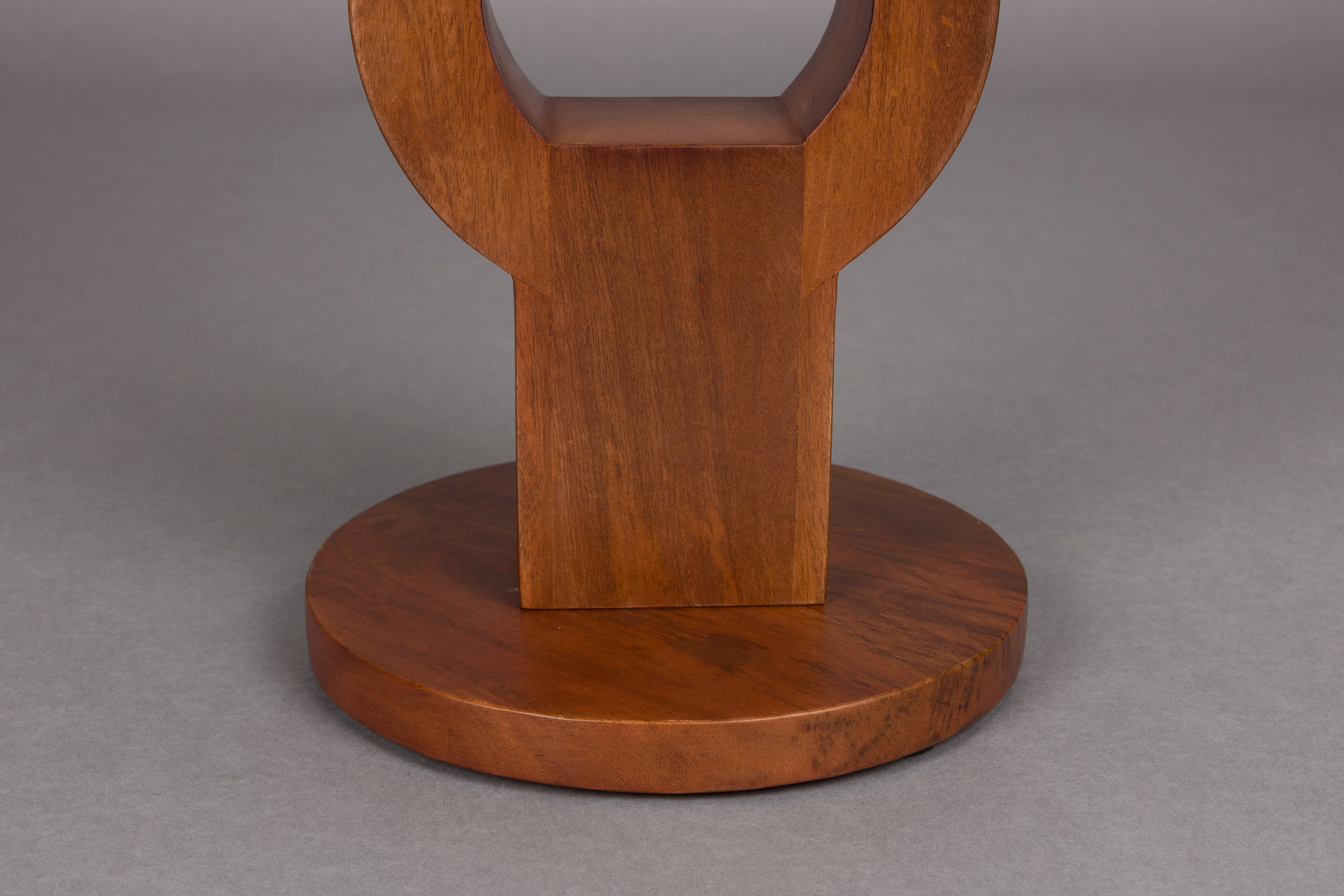 Bijzettafel TONDO mango hout