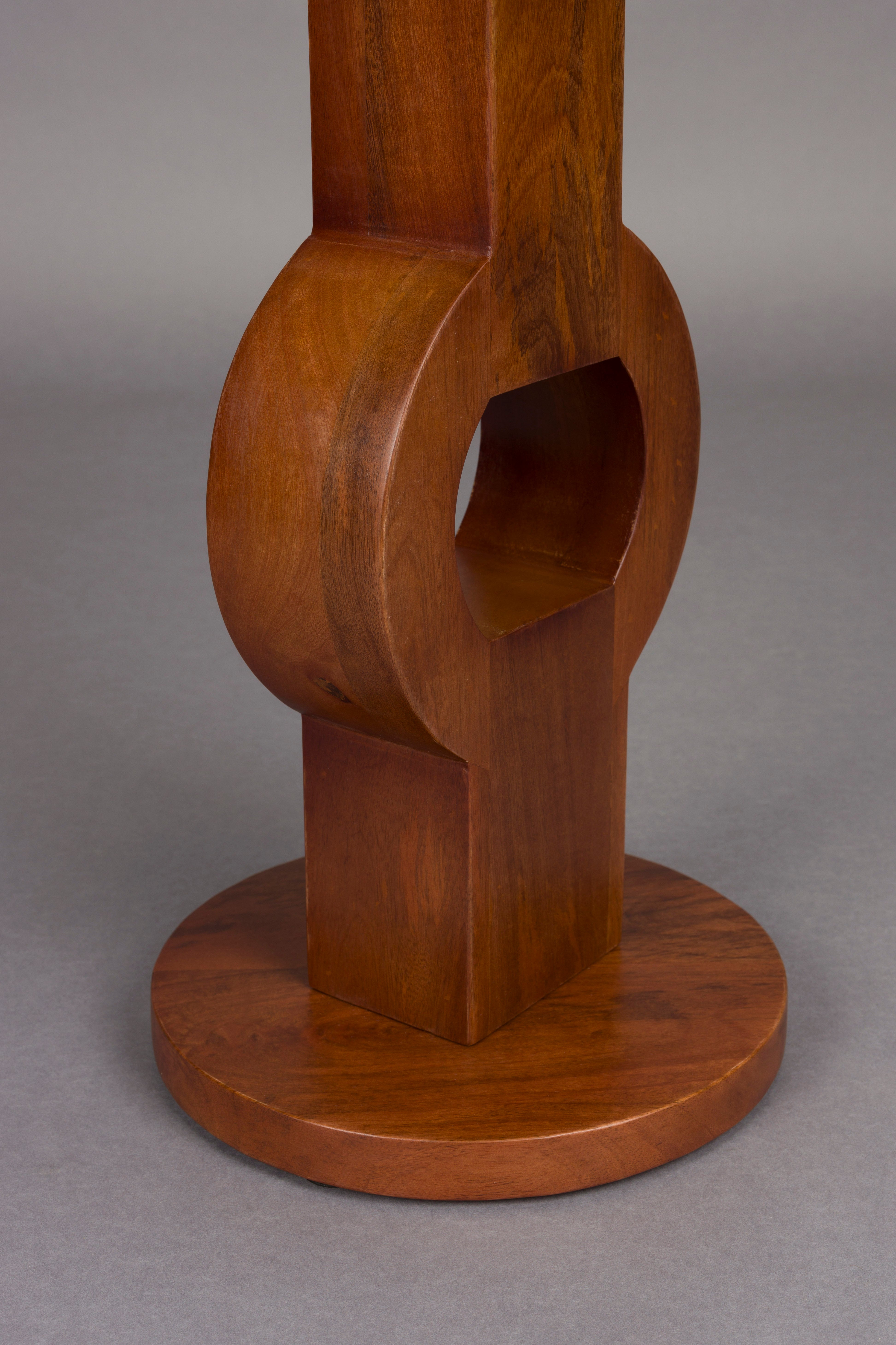 Bijzettafel TONDO mango hout