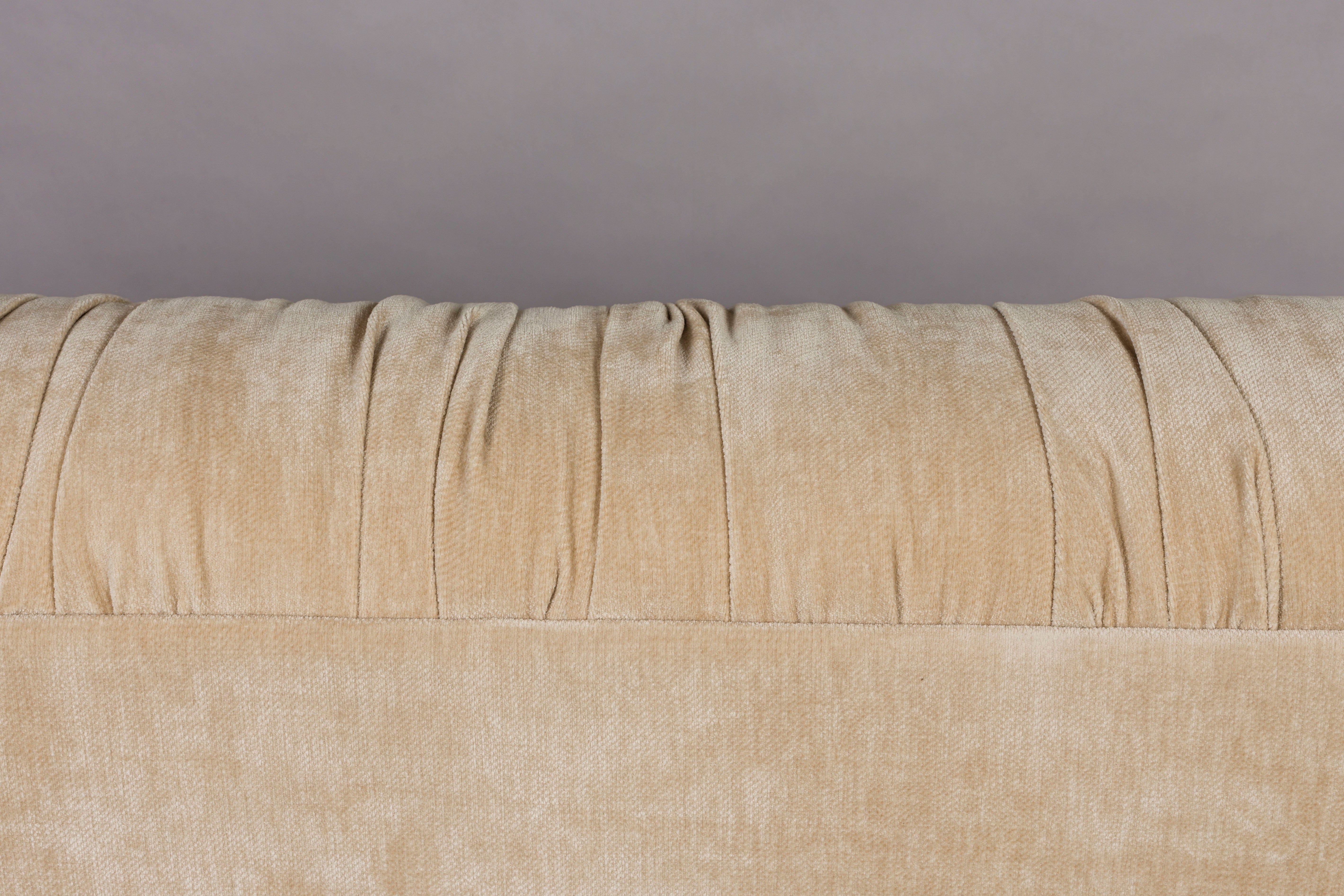 Sofa DOUGLAS beige fluweel