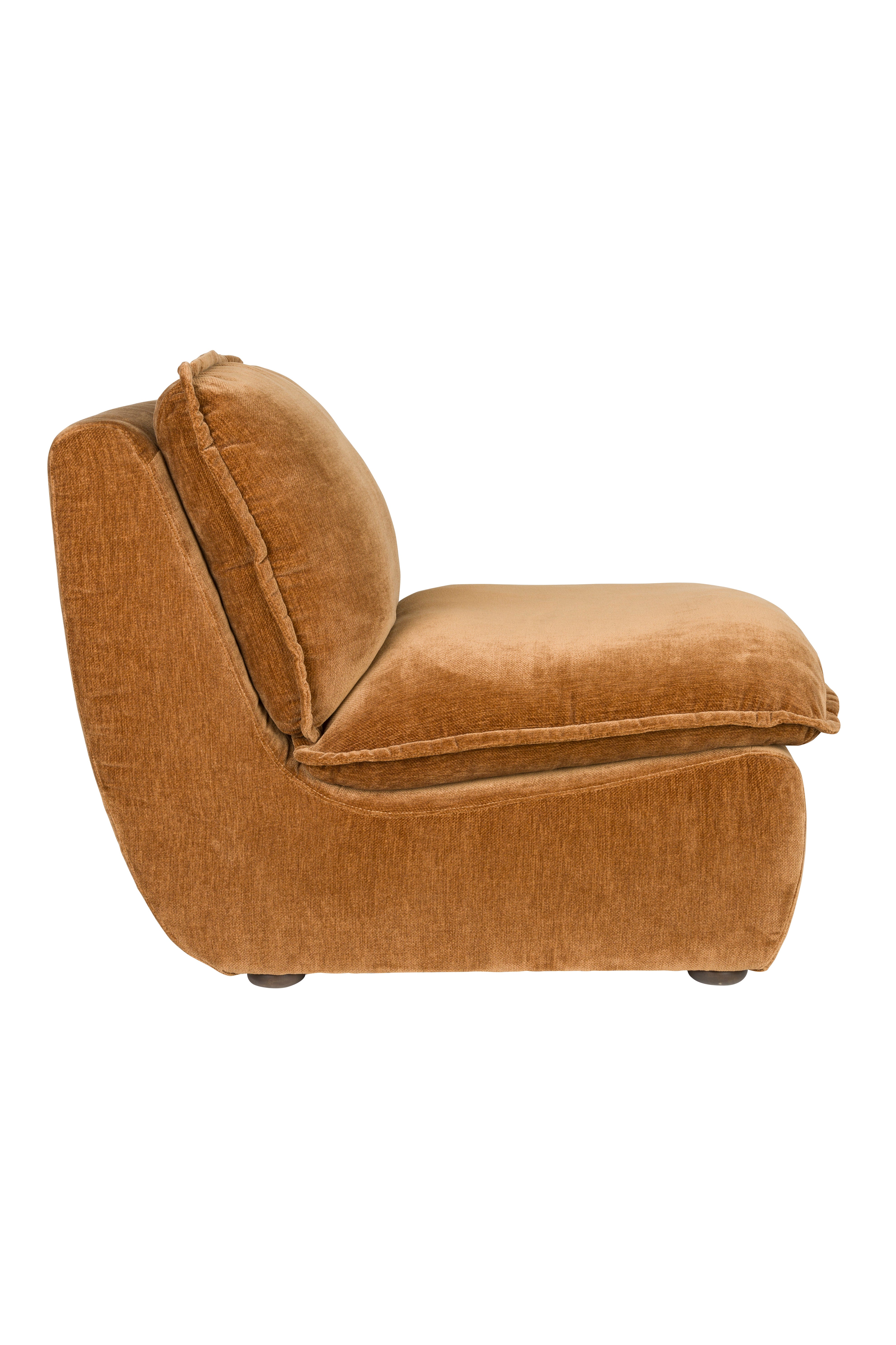 Fauteuil RADLEY konjakkleurig