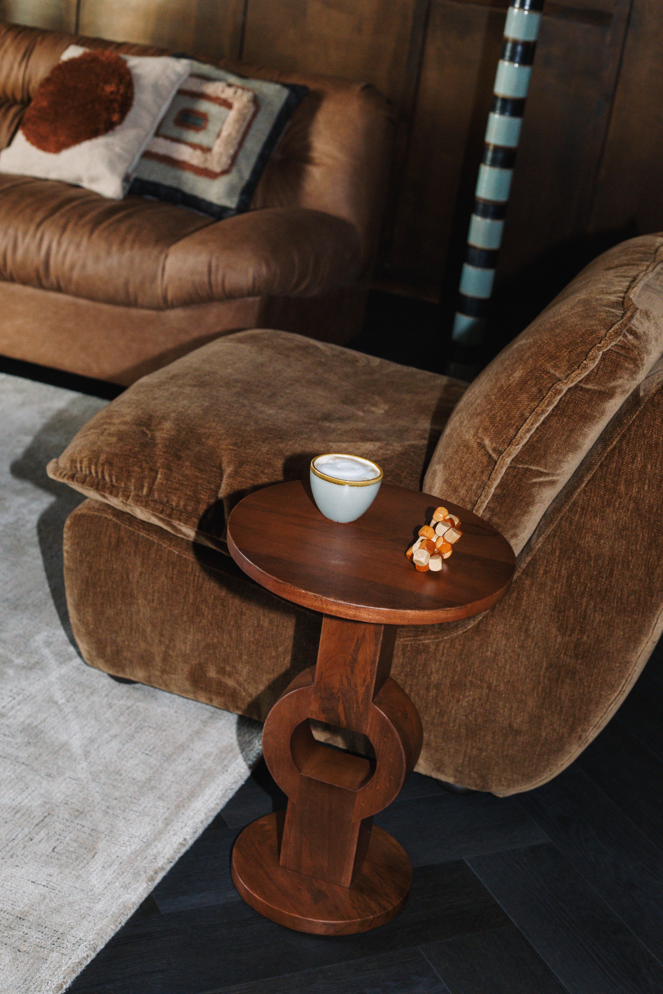 Fauteuil RADLEY konjakkleurig