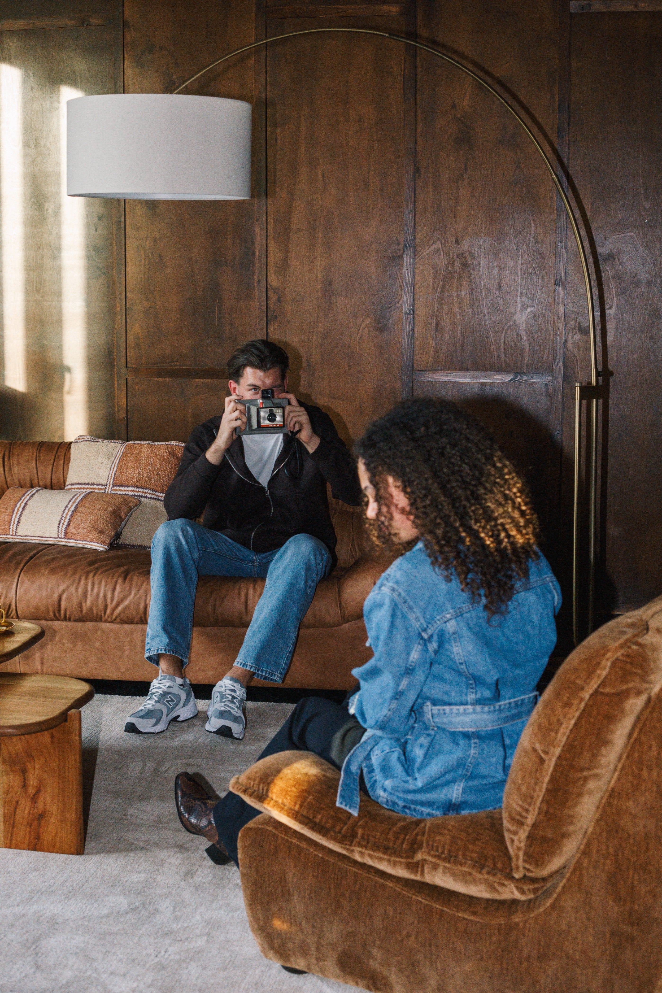 Fauteuil RADLEY konjakkleurig