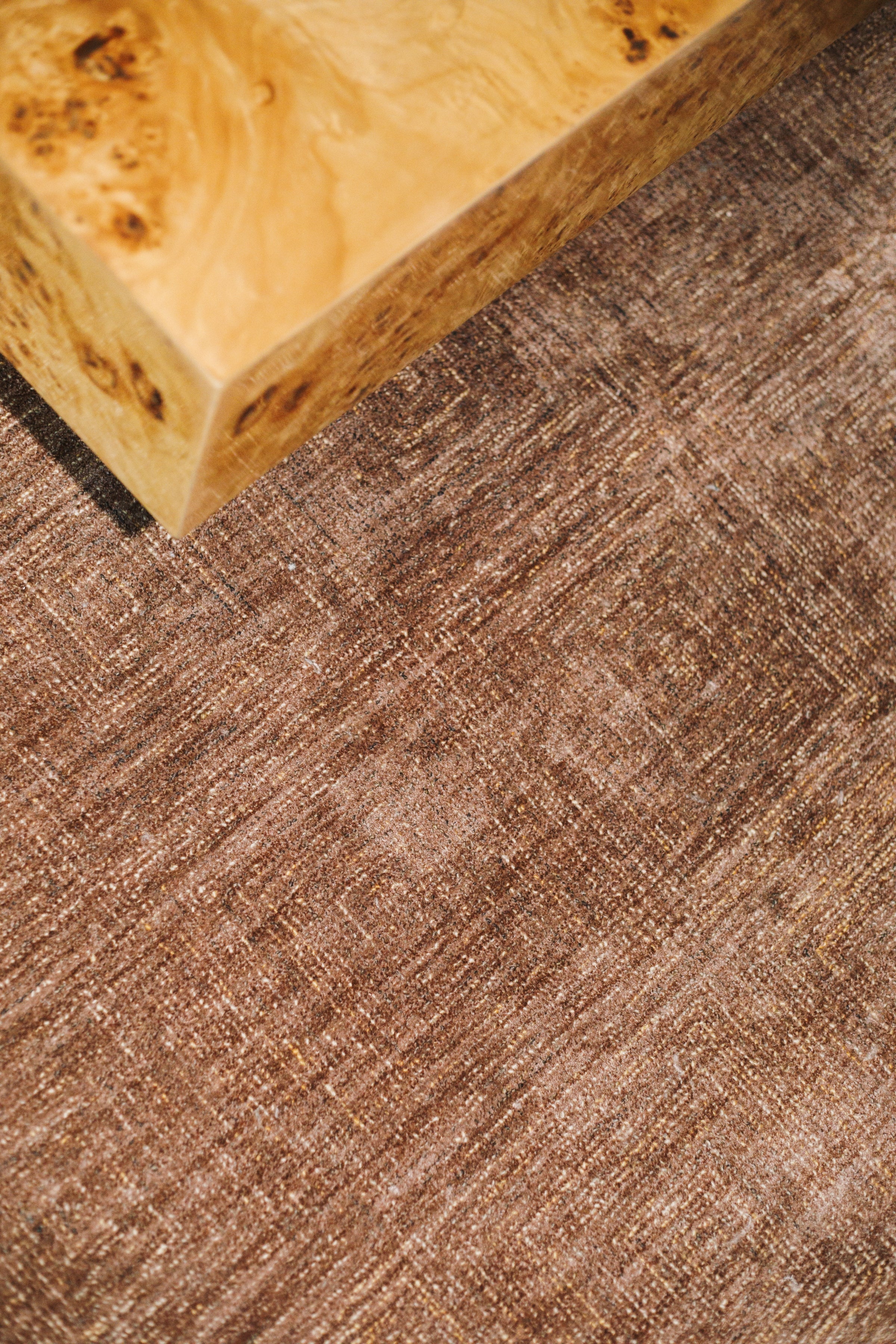 Vloerkleed MARYLAND roestbruin