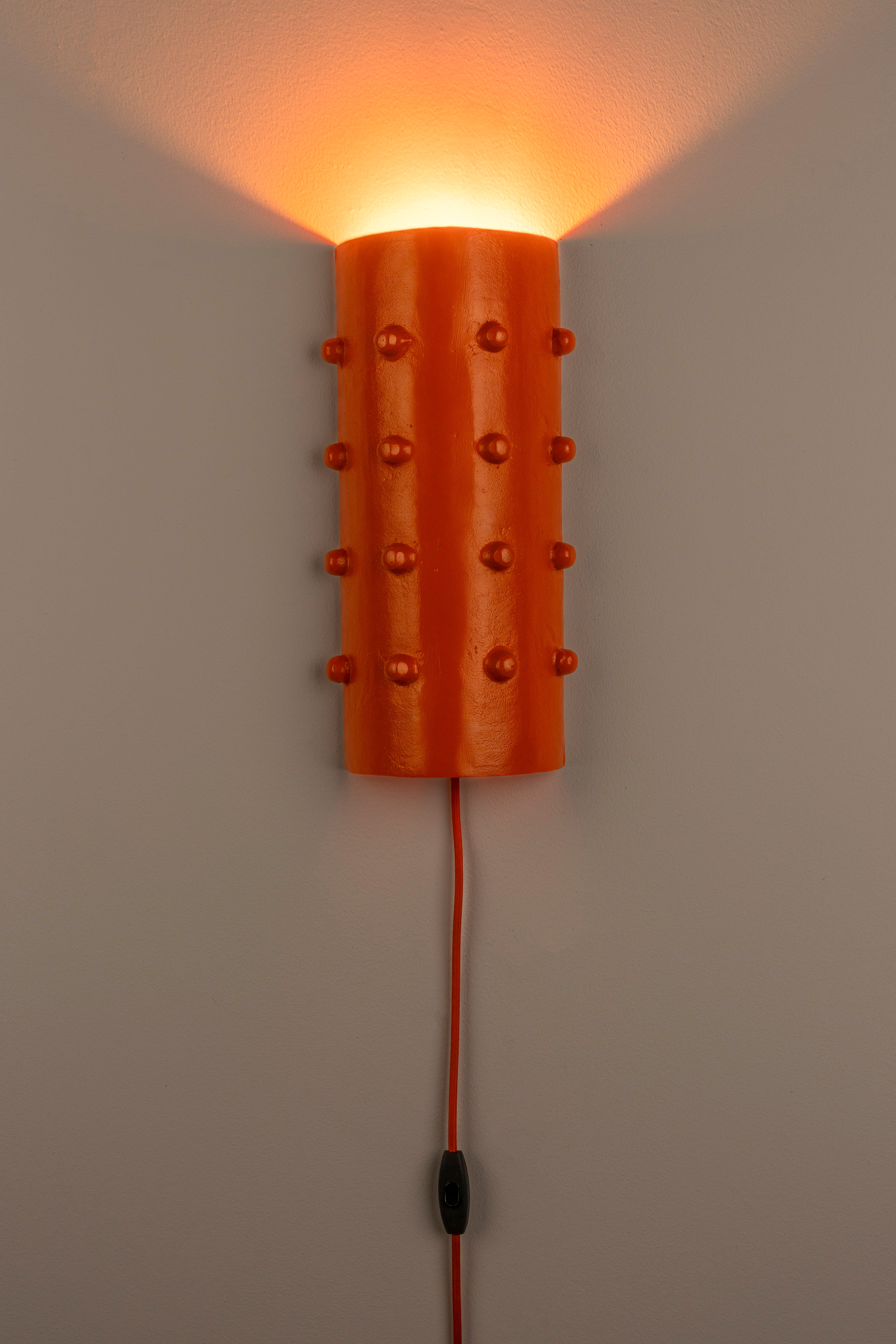 Wandlamp PINCH ME oranje