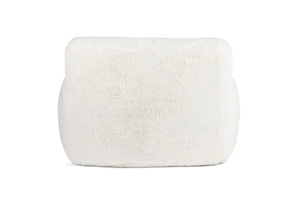 CUDDLE THE YETI white armchair