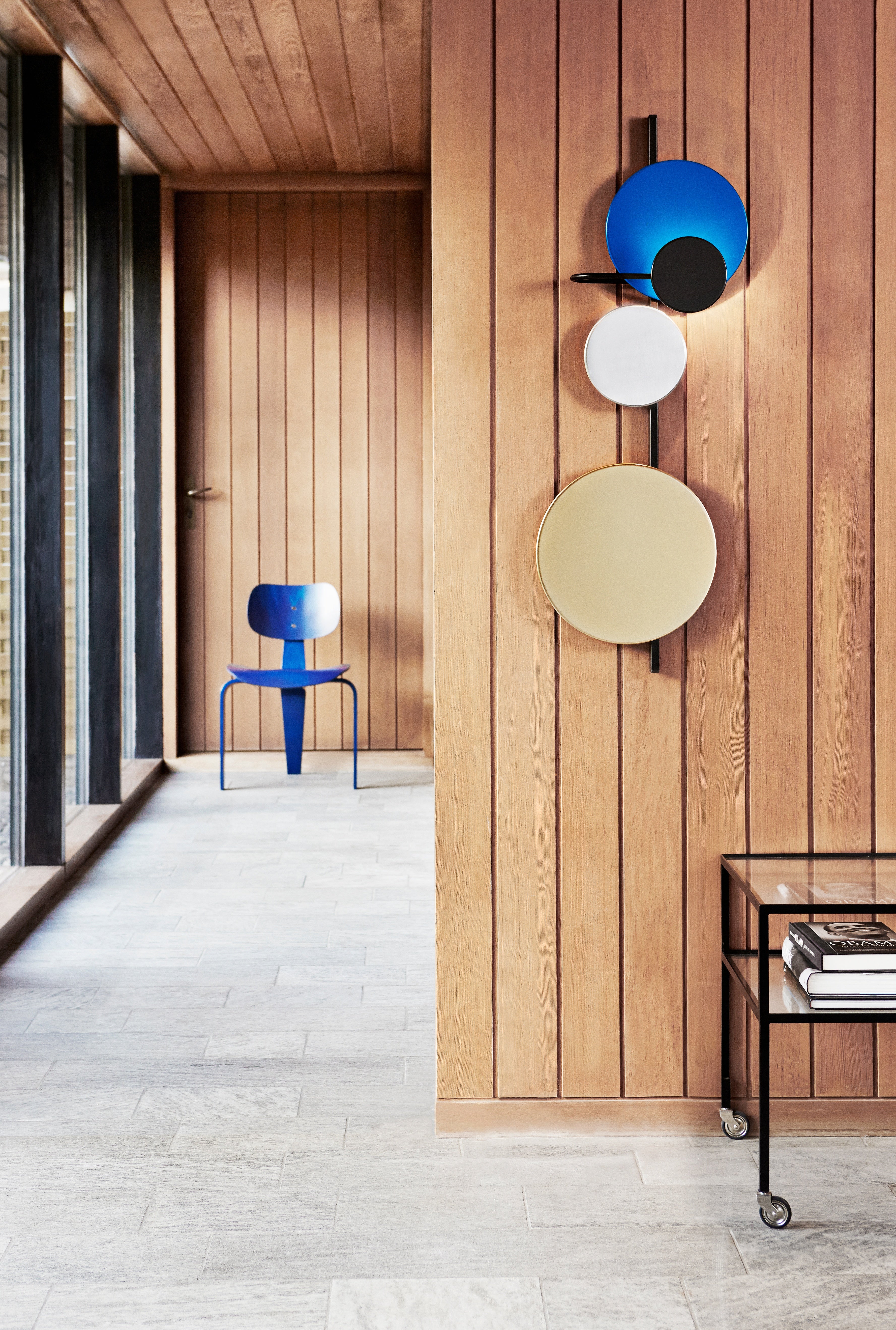 PLANET wall lamp blue