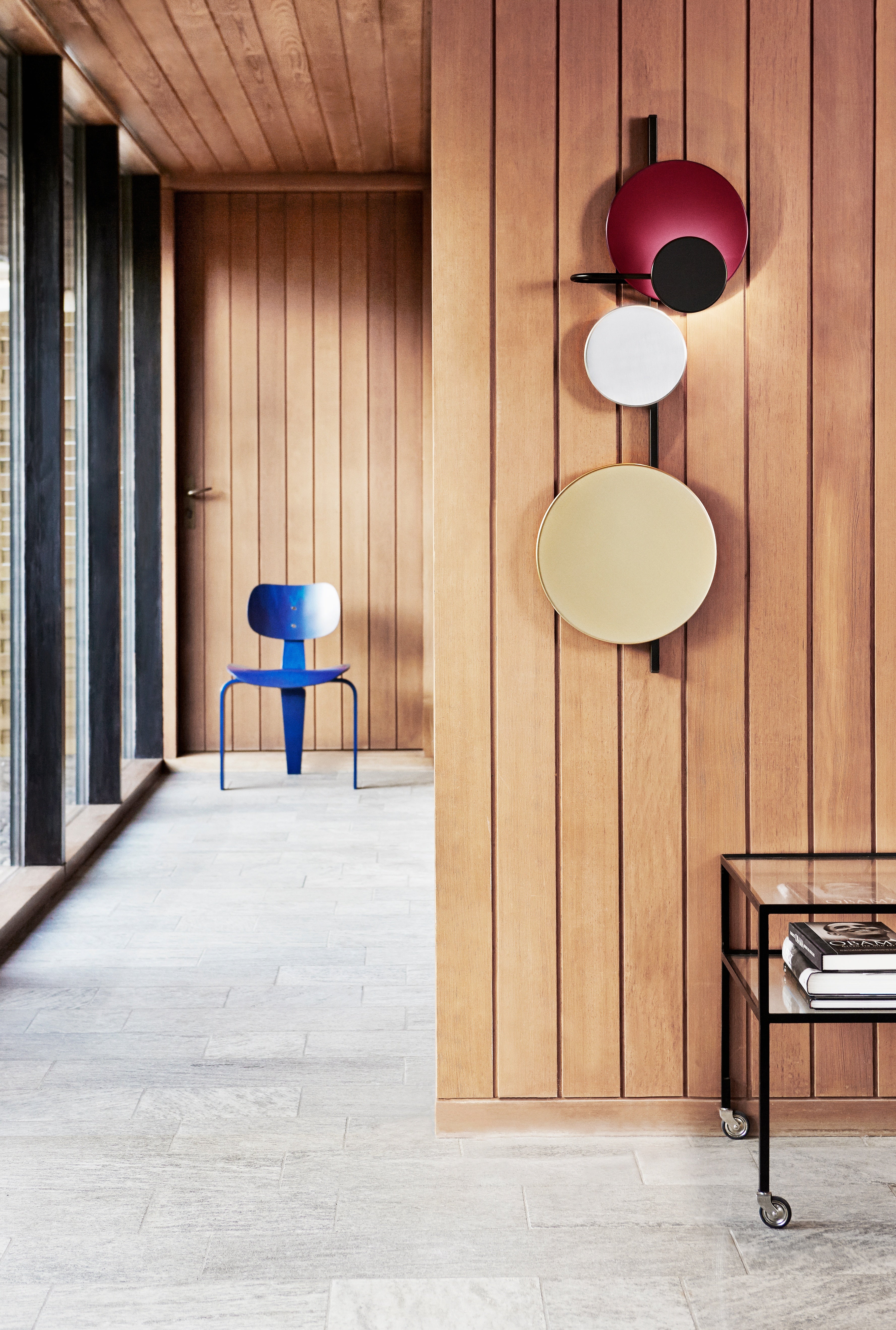 Wandlamp PLANET paars