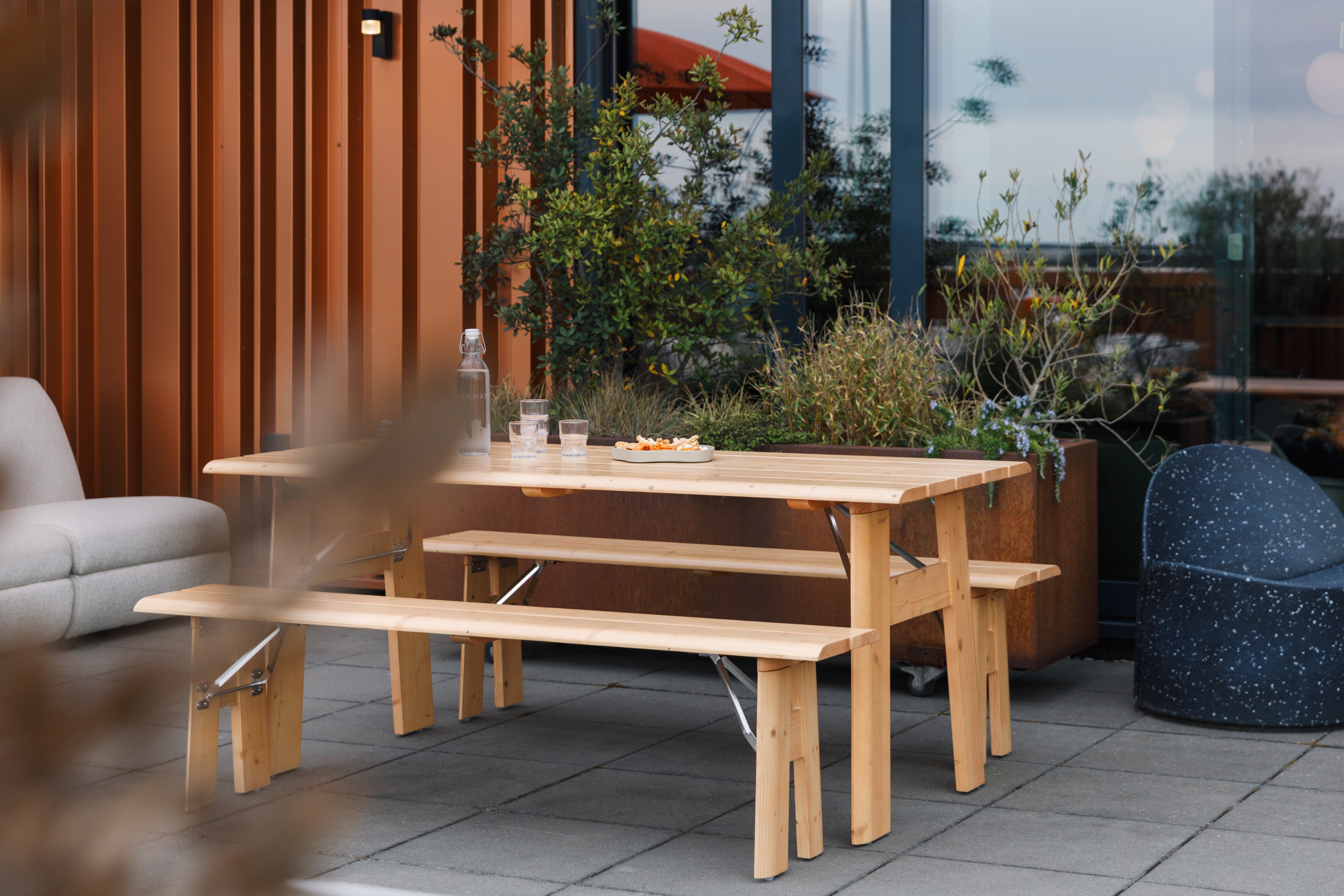 Tuin tafel AVENUE vurenhout