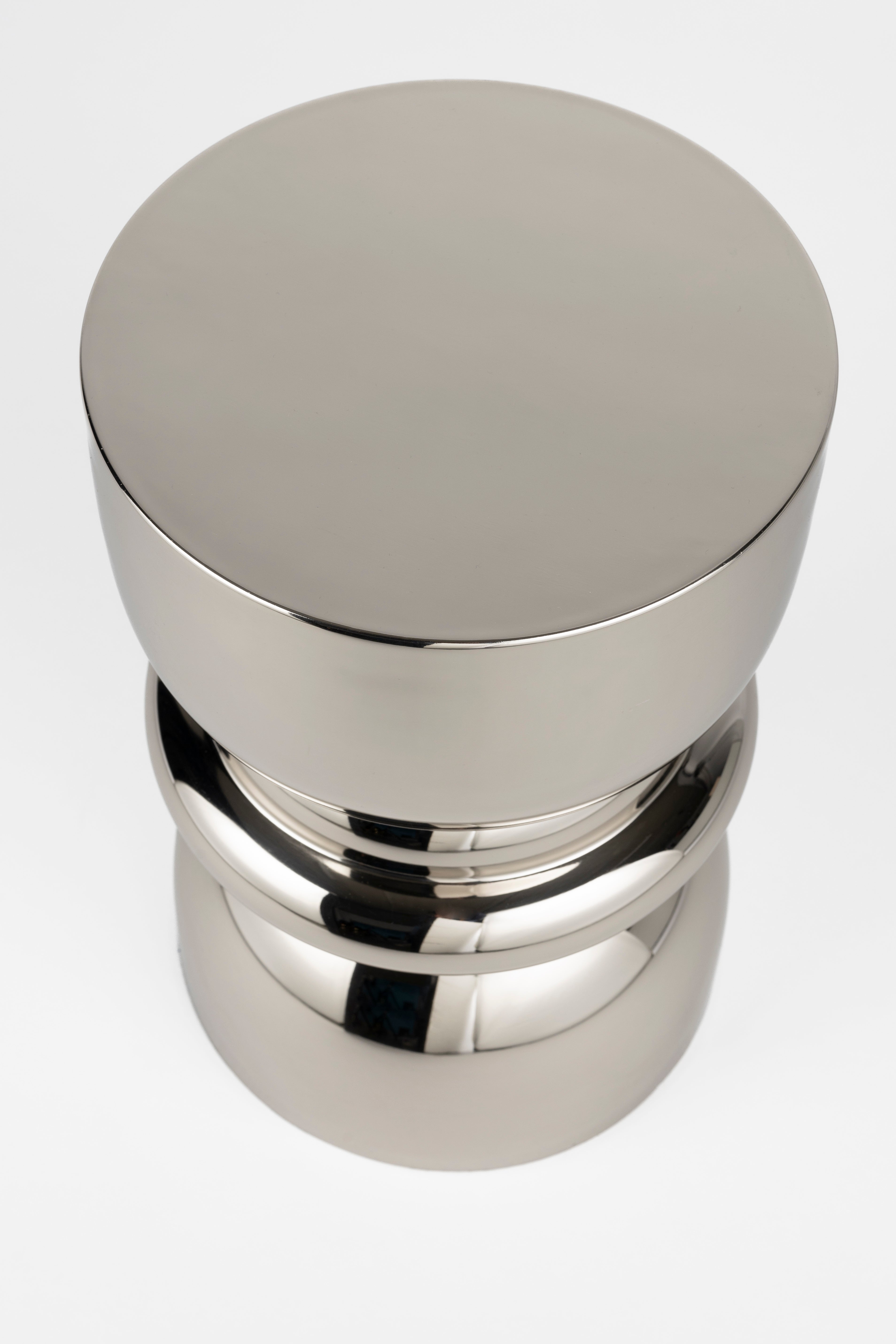 Zijtafel KINGA zilver