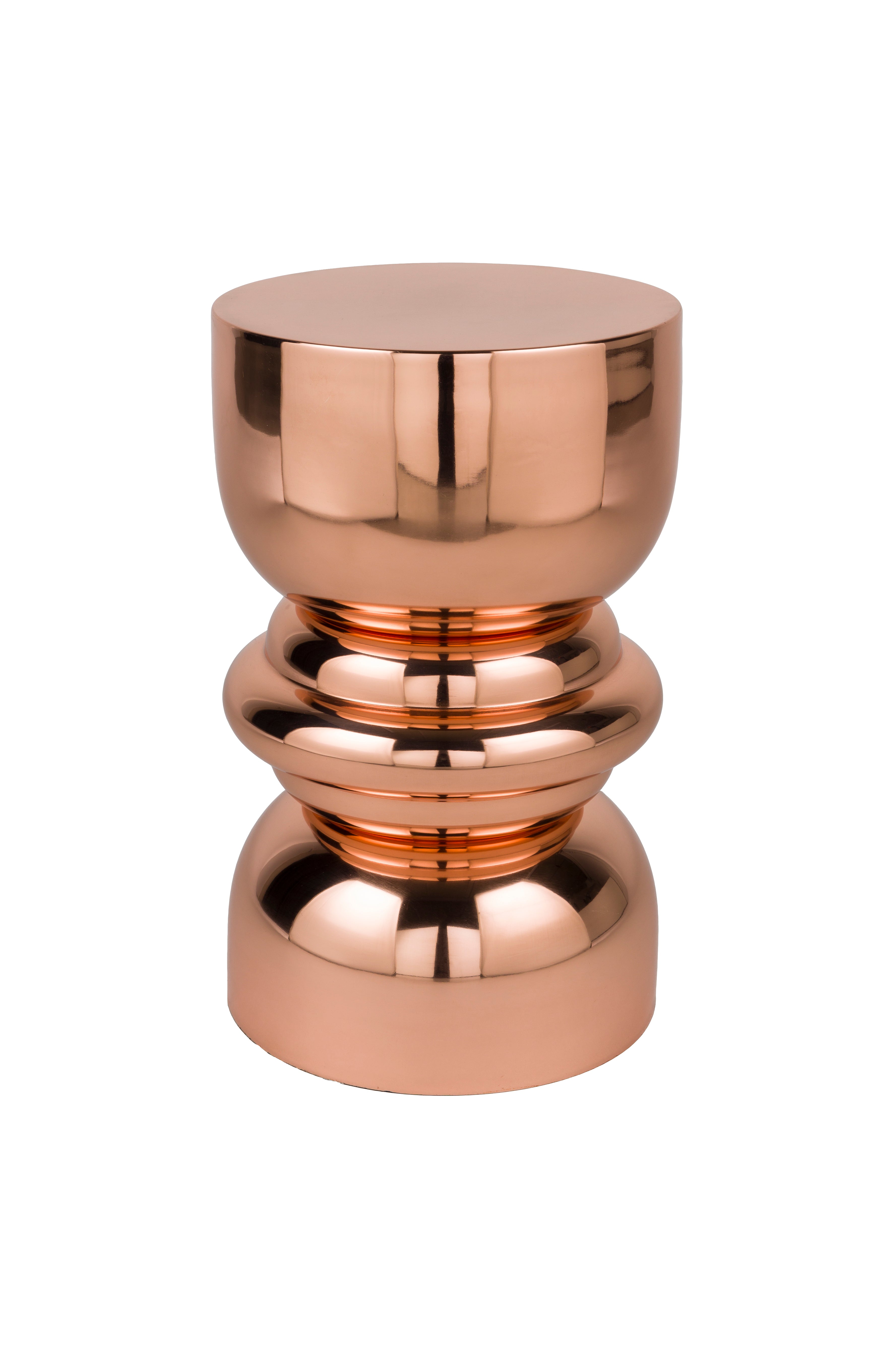 Zijtafel KINGA koperkleurig