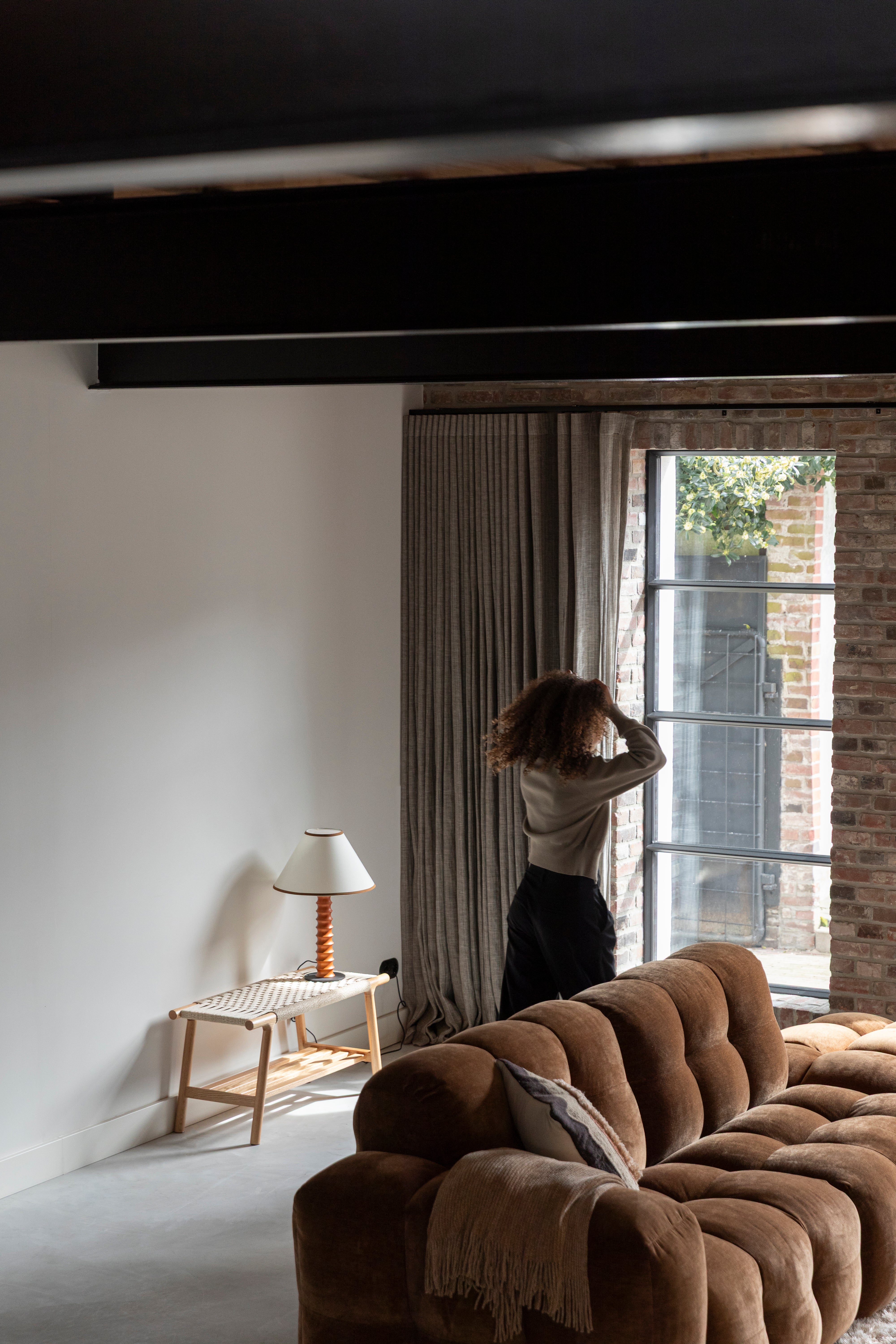 Bank KINTARO aus Eichenholz