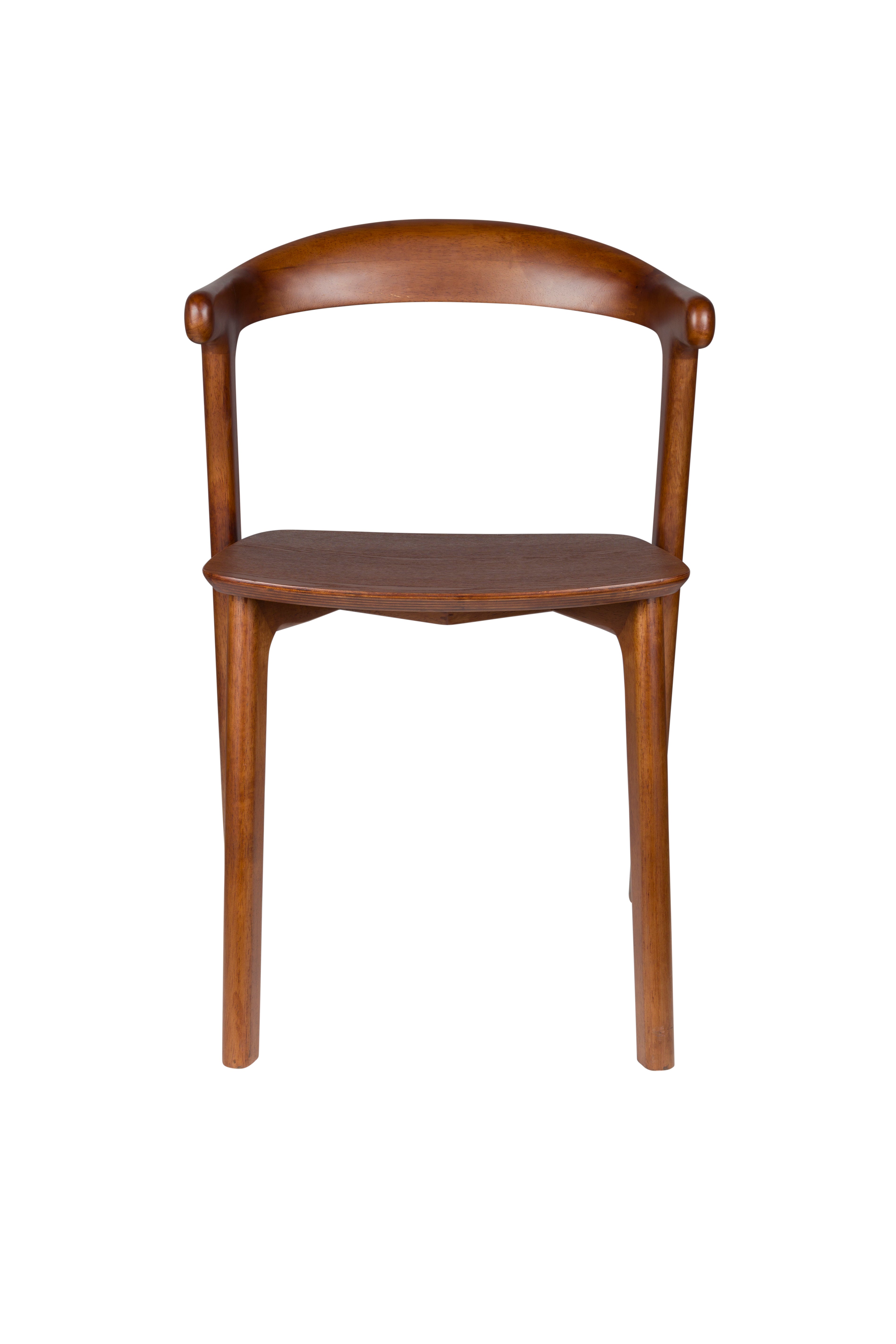 Stoel NORTHWOOD donkerbruin